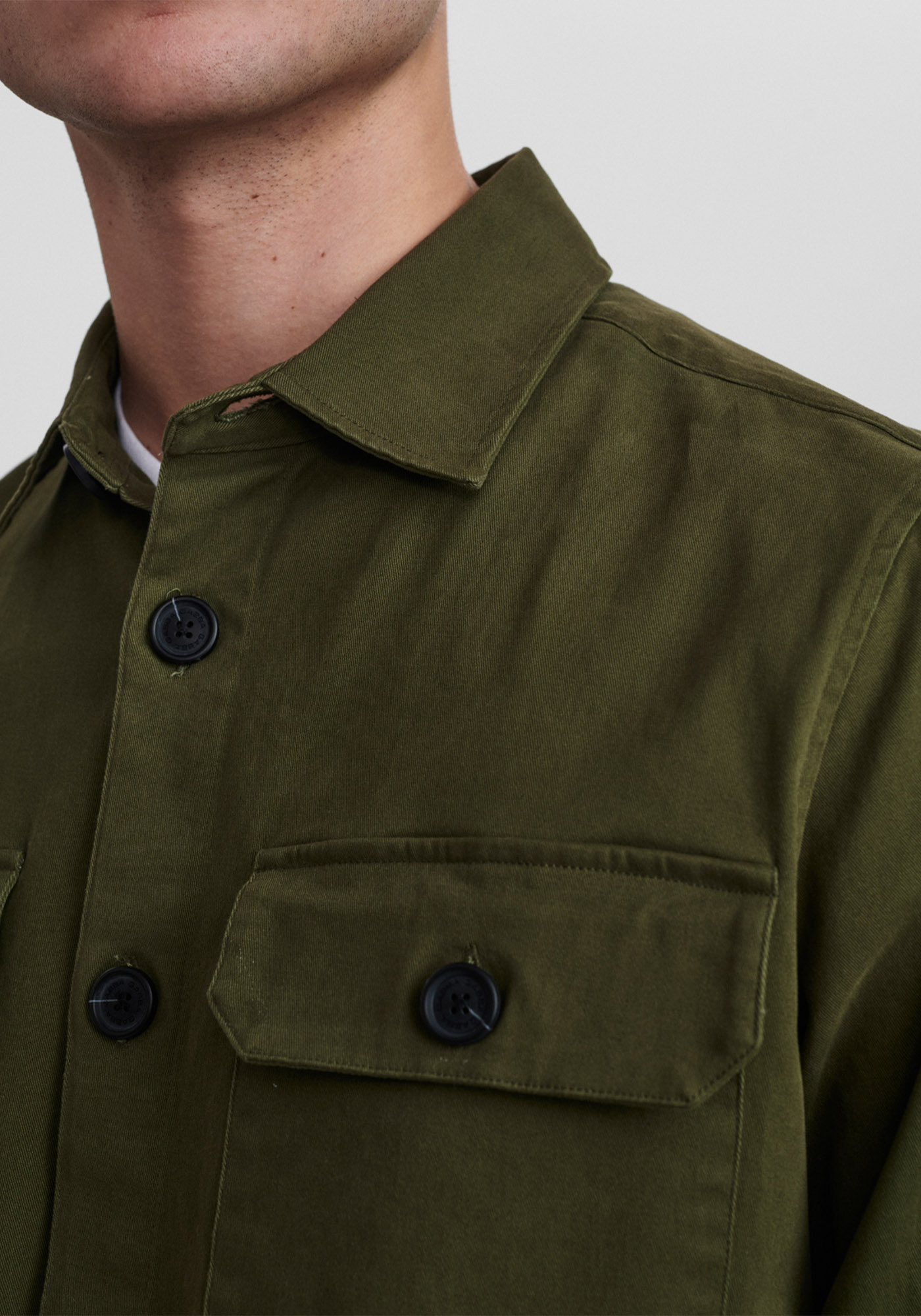 GABBA Overshirt της σειράς Topper LS - 2200440120 685 Army φωτογραφία