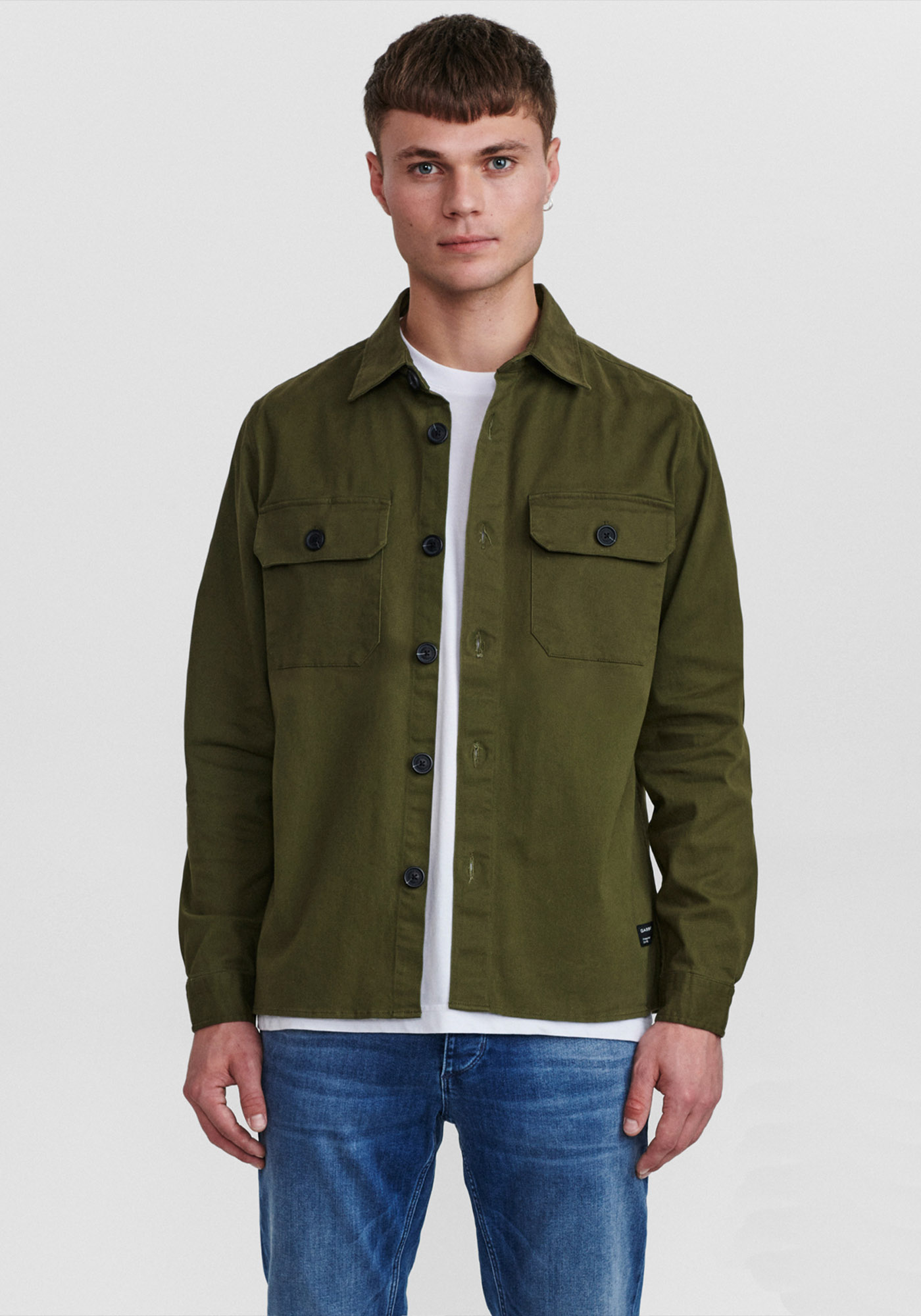Gabba GABBA Overshirt της σειράς Topper LS - 2200440120 685 Army