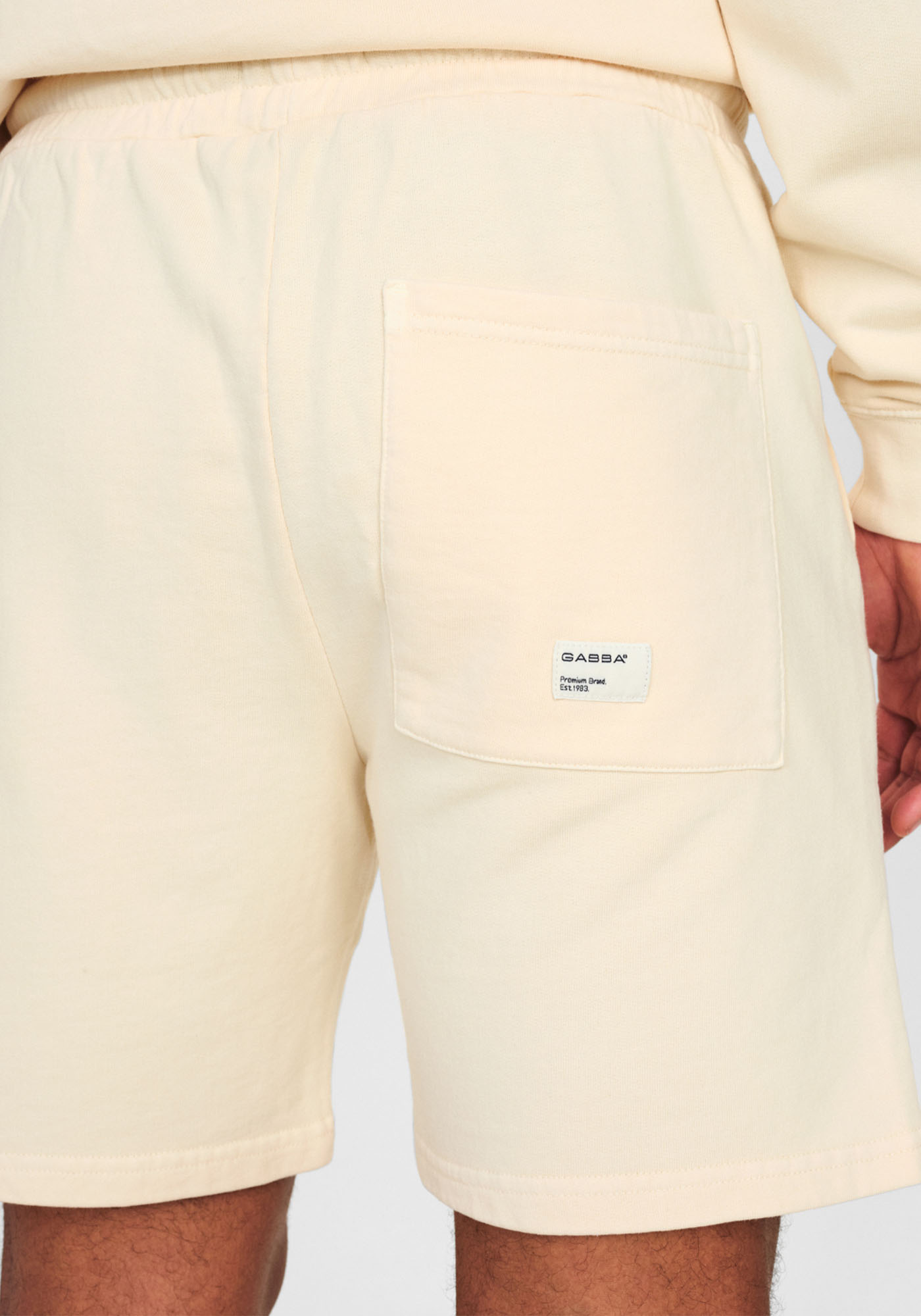 GABBA Sport Vermuda της γραμής Nine Sweat - 2210212020 016 Seedpearl