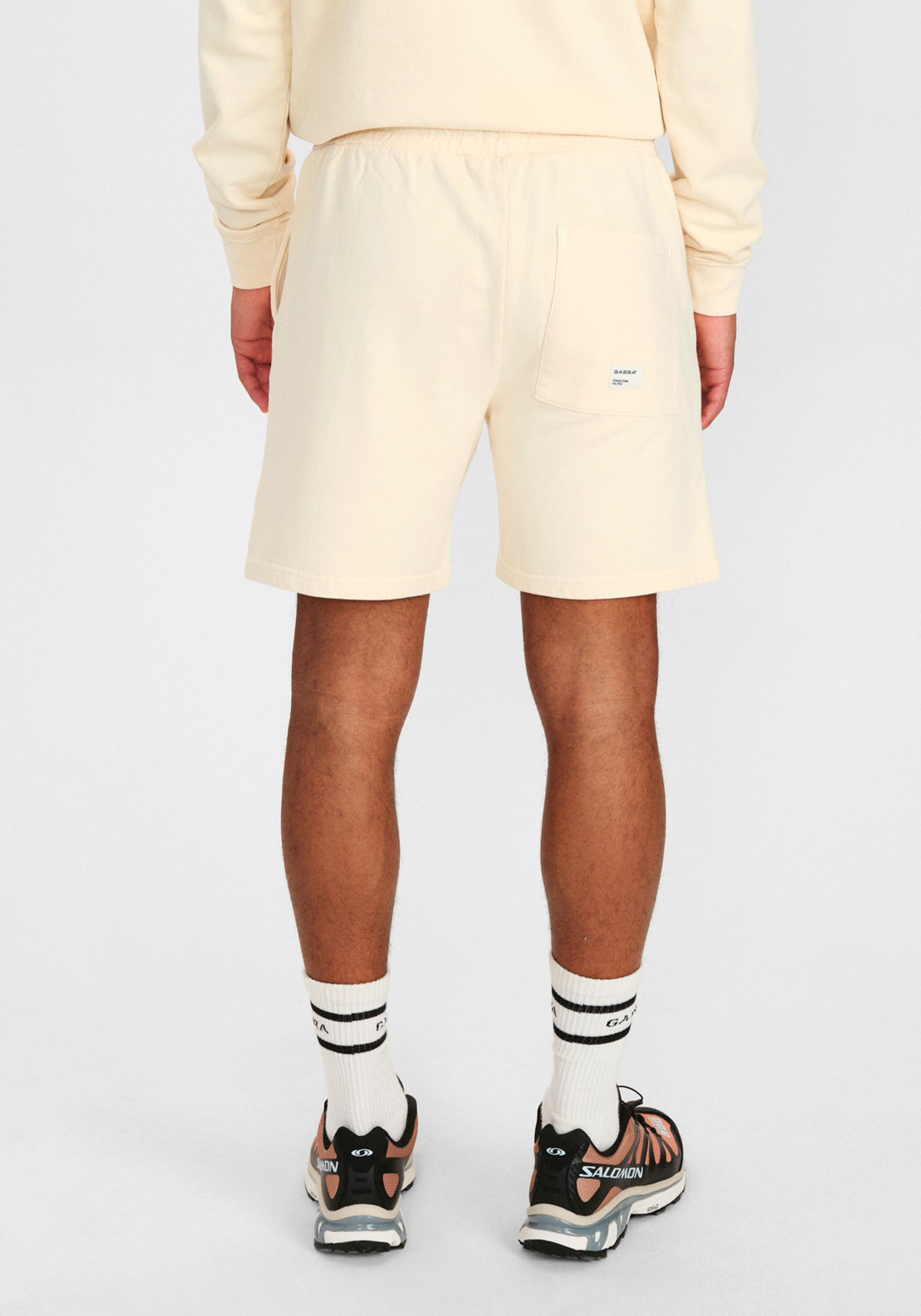 GABBA Sport Vermuda της γραμής Nine Sweat - 2210212020 016 Seedpearl φωτογραφία