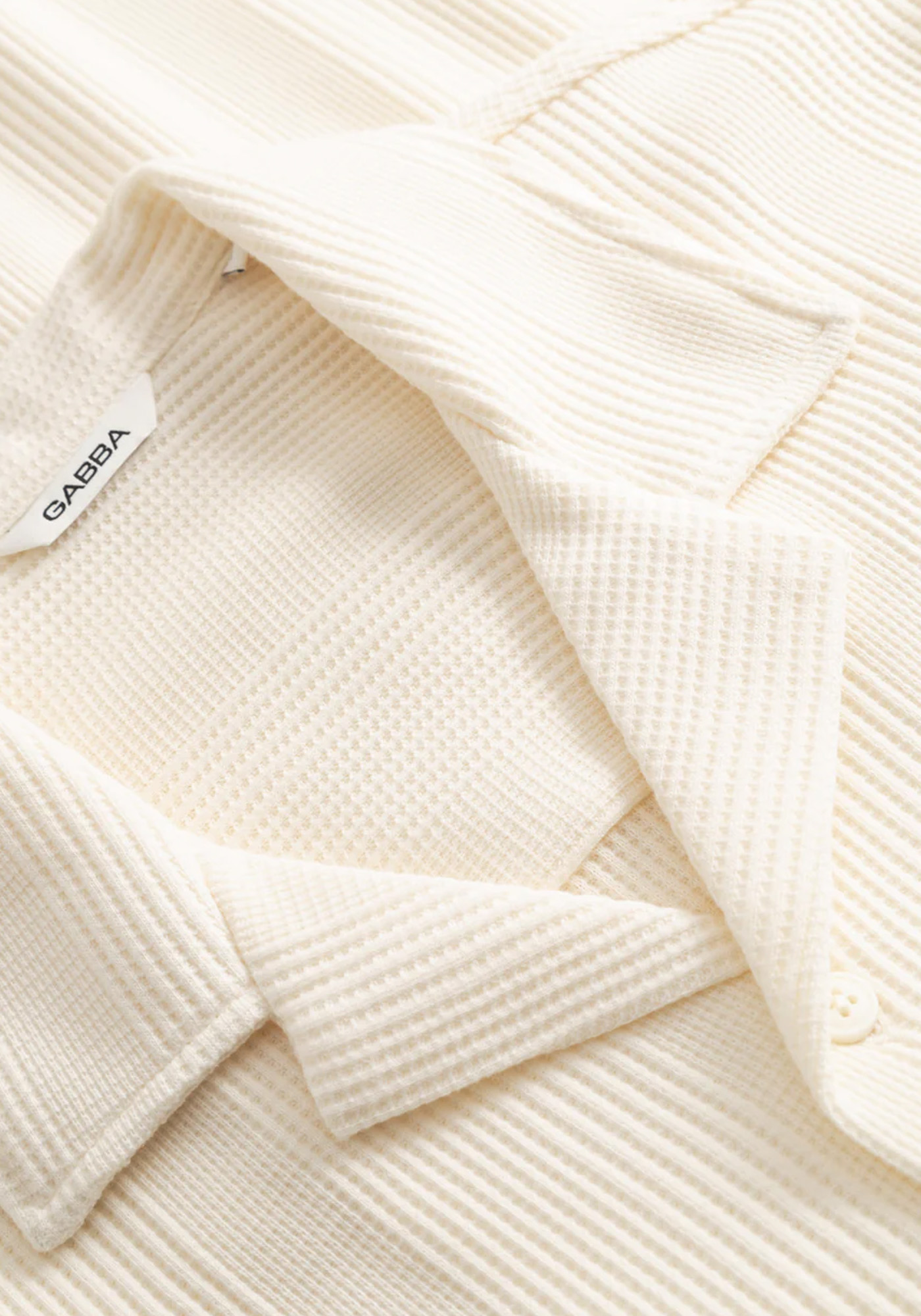 GABBA Πουκάμισο GABvalente - 11949 0033 Bone White