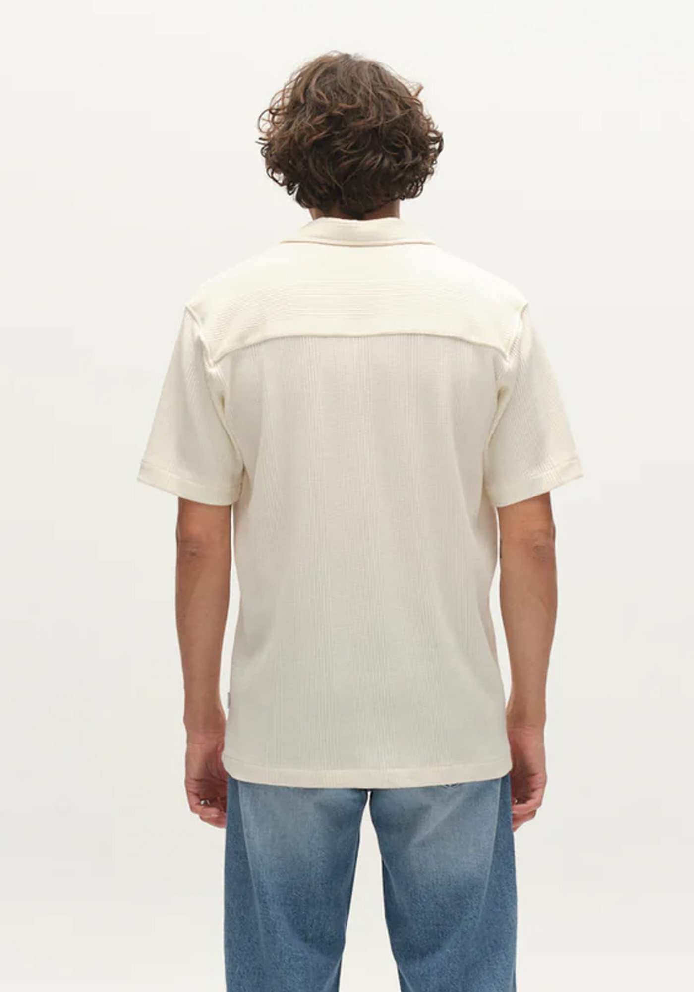 GABBA Πουκάμισο GABvalente - 11949 0033 Bone White