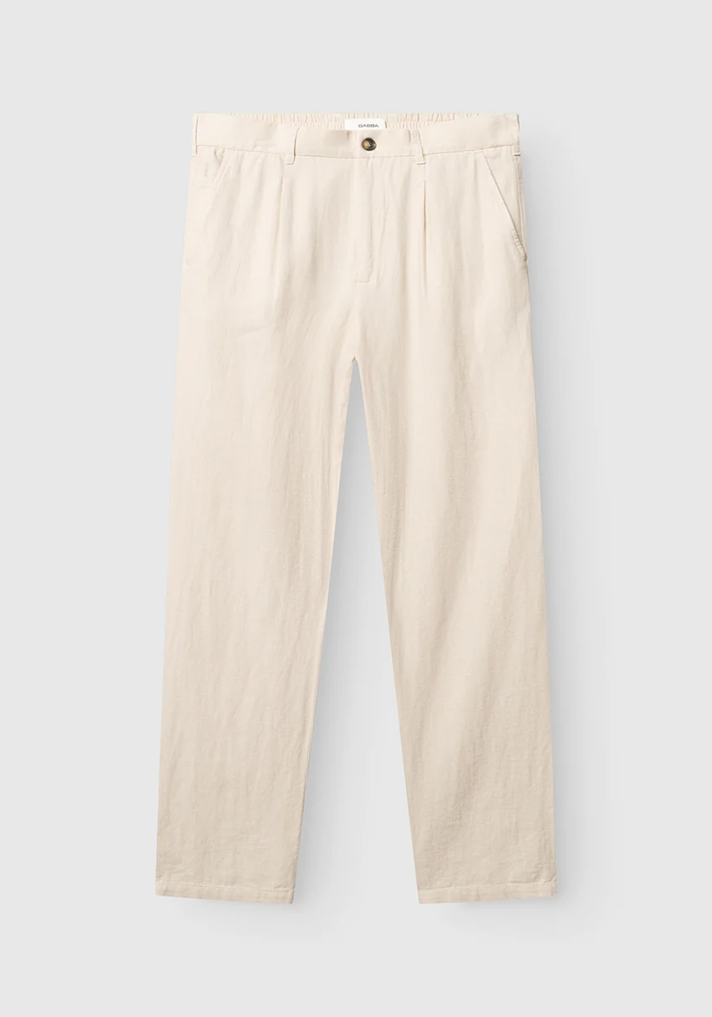 GABBA Λινό Παντελόνι GABnapoli 19 - 11953 0012 Birch