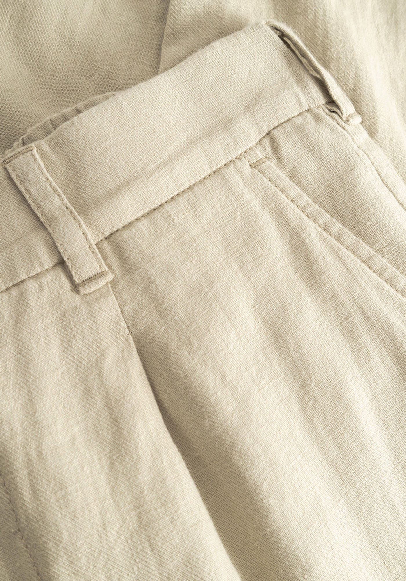 GABBA Λινό Παντελόνι GABnapoli 19 - 11953 7018 Alpha Green