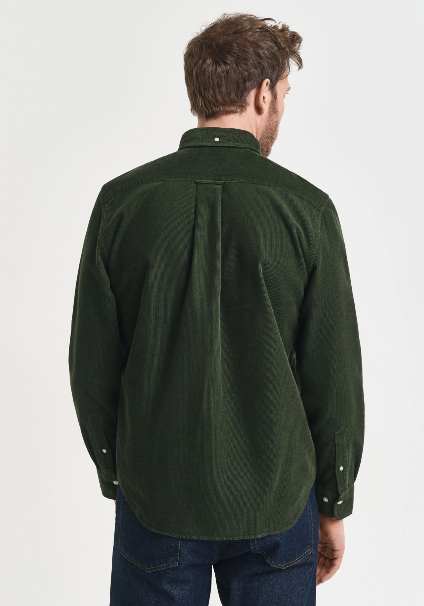 GANT Overshirt της σειράς Corduroy - 3250230 360 Country Green φωτογραφία