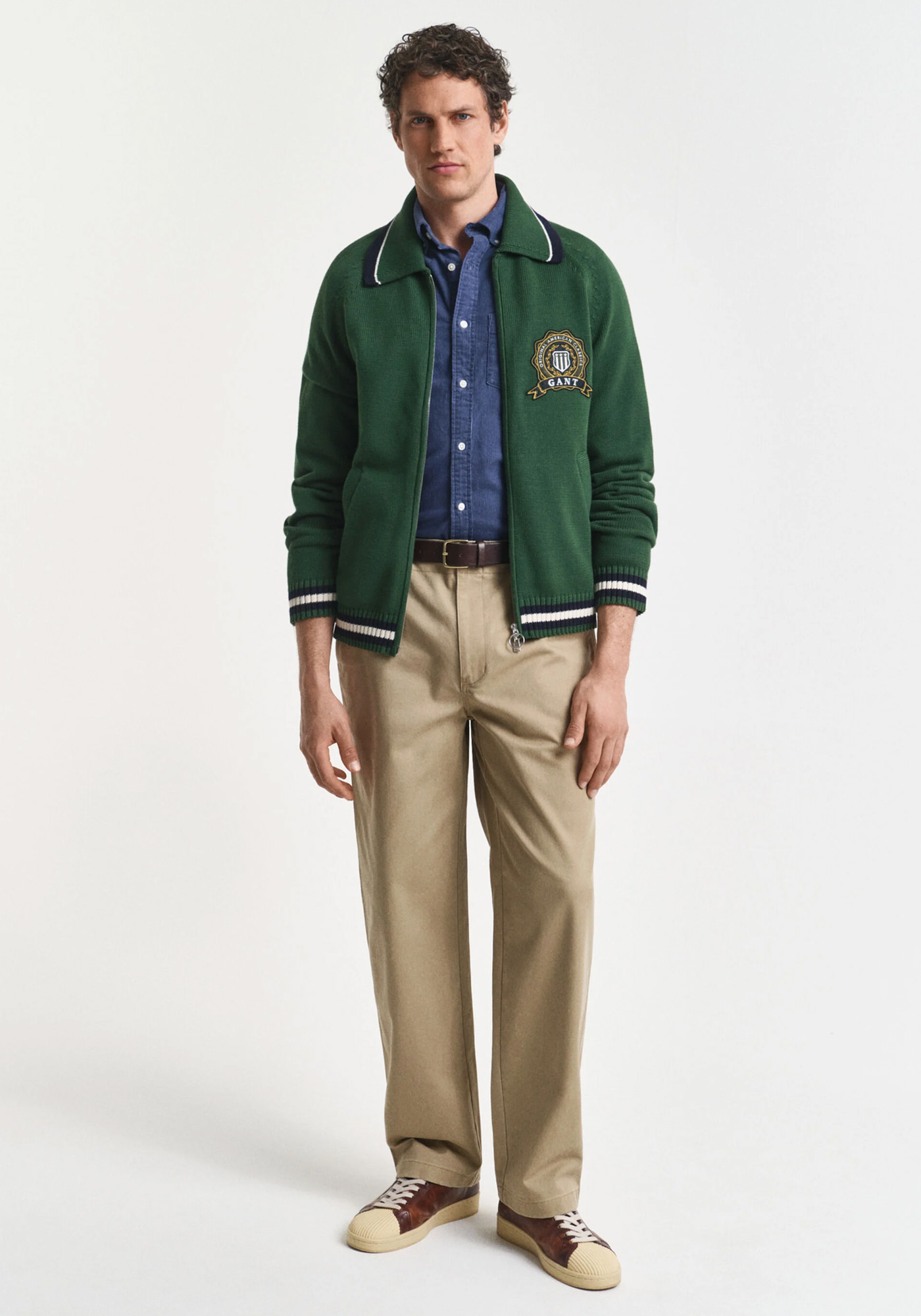 GANT Overshirt της σειράς Corduroy - 3250230 472 Naval Blue φωτογραφία