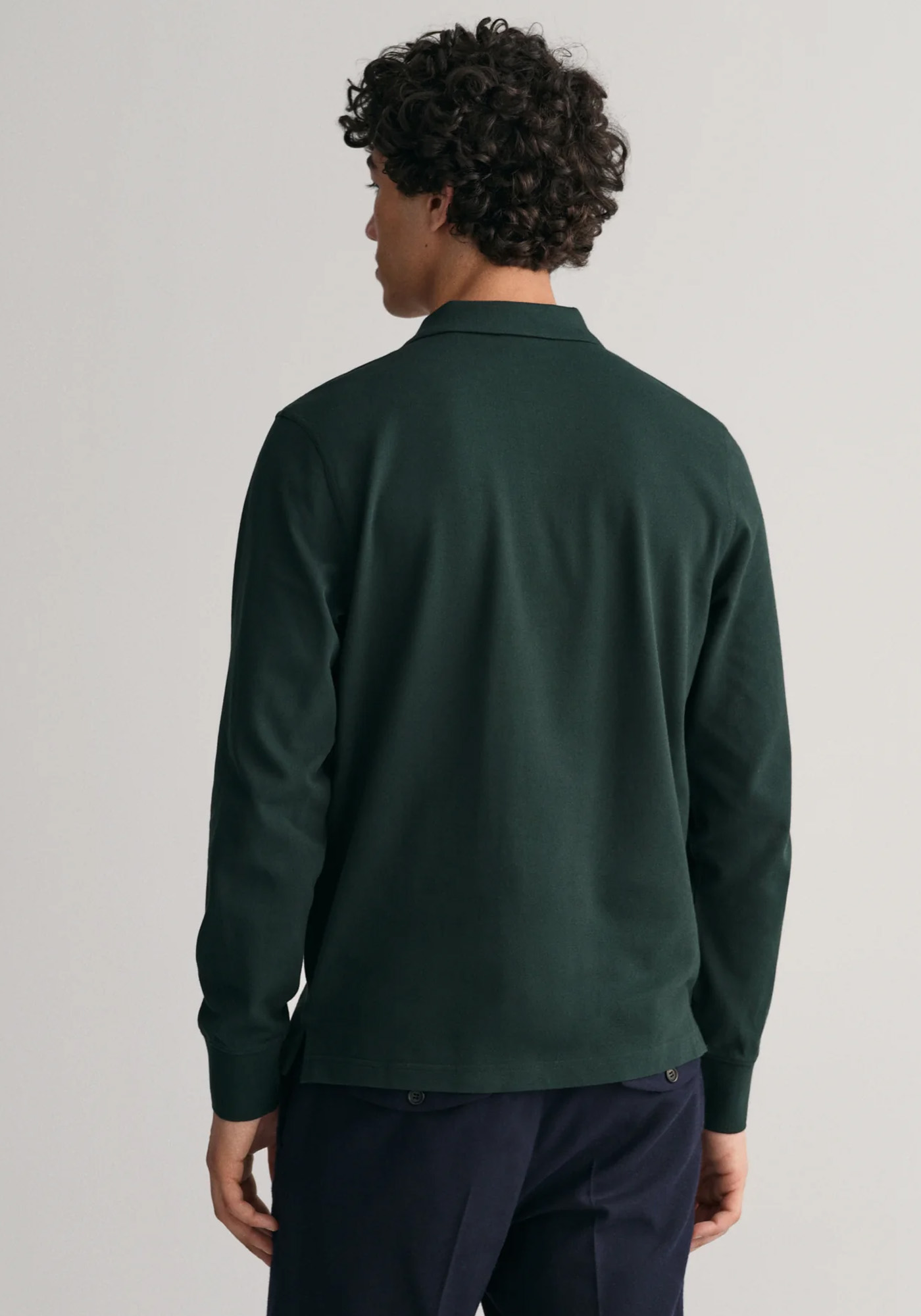 GANT Polo Μπλούζα της σειράς Shield - 2230-1 374 Tartan Green