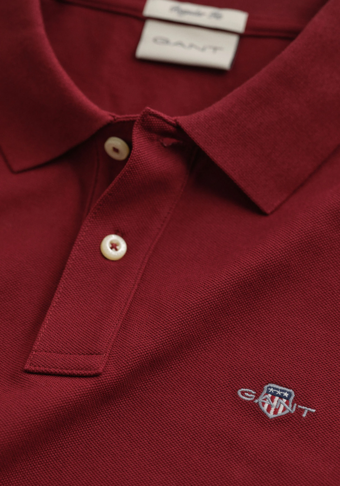 GANT Polo Μπλούζα της σειράς Shield - 2230-1 G0604 plumped red