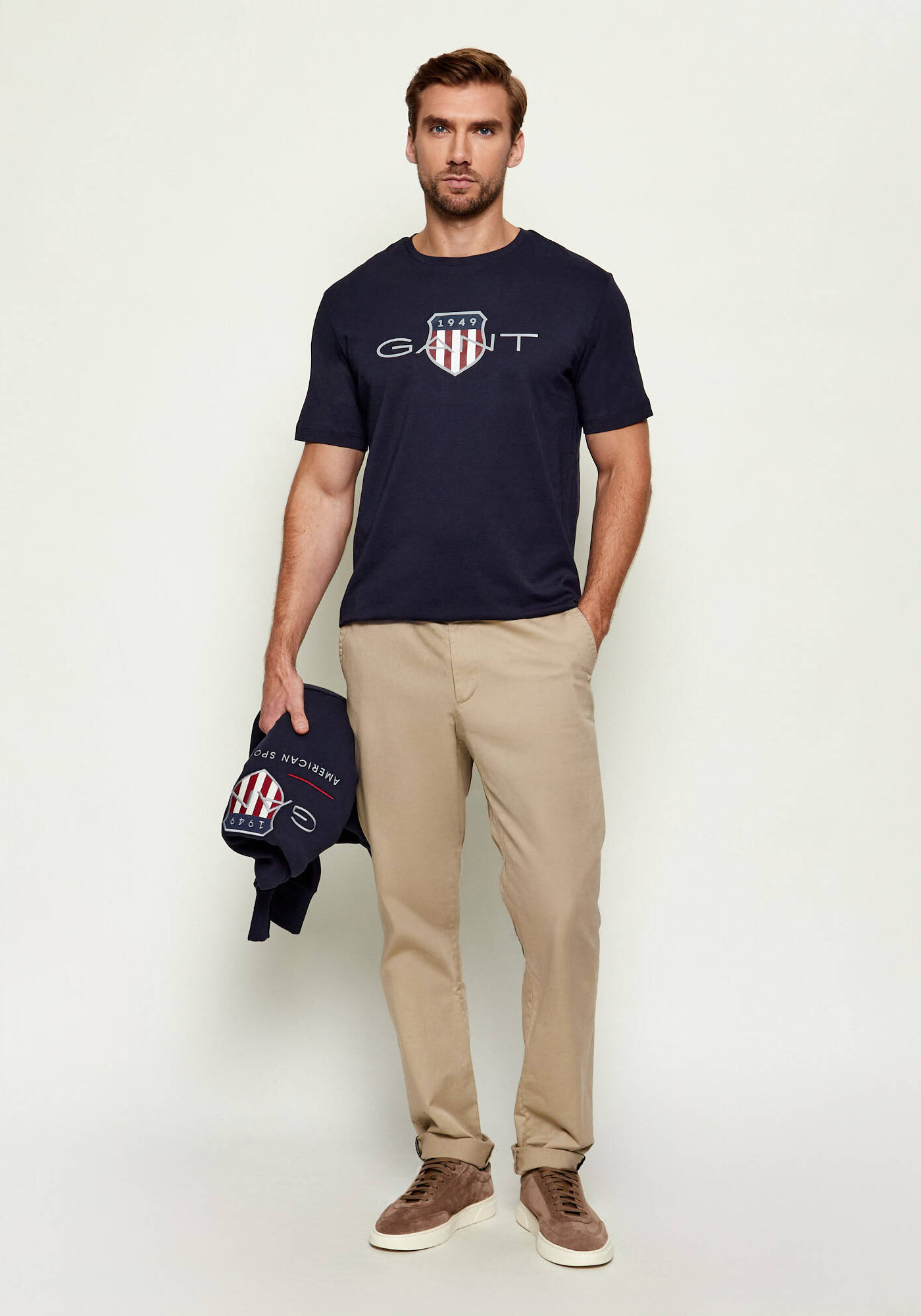 GANT Μπλούζα Archive Shield - 2003366 433 Evening Blue