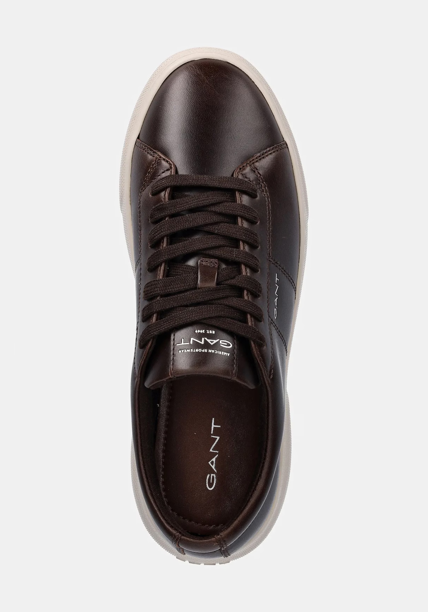 GANT Δερμάτινα Sneakers της σειράς Joree - 31631018 G46 Dark Brown