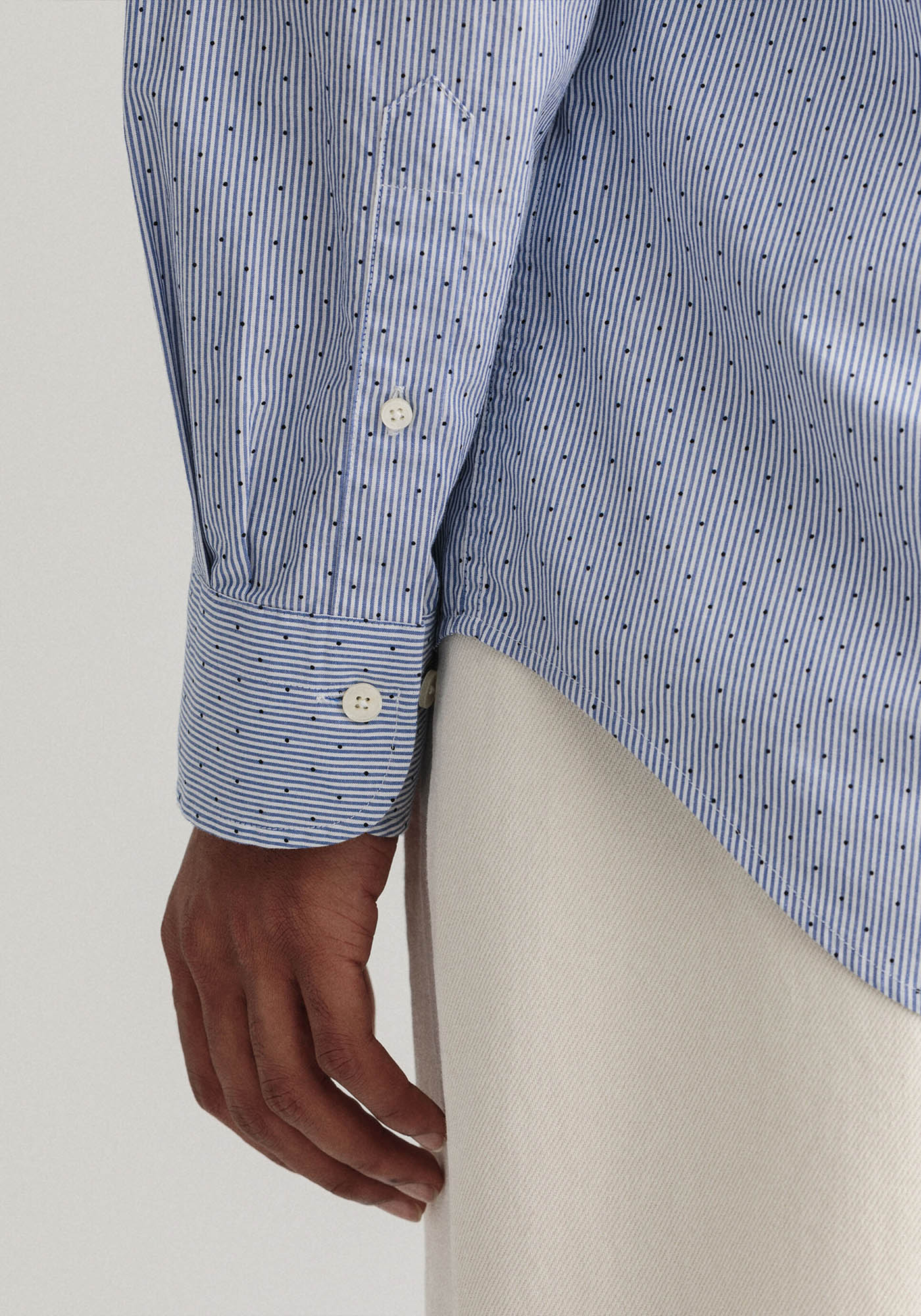 GANT Πουκάμισο της σειράς Banker Dot - 3021470 436 College Blue