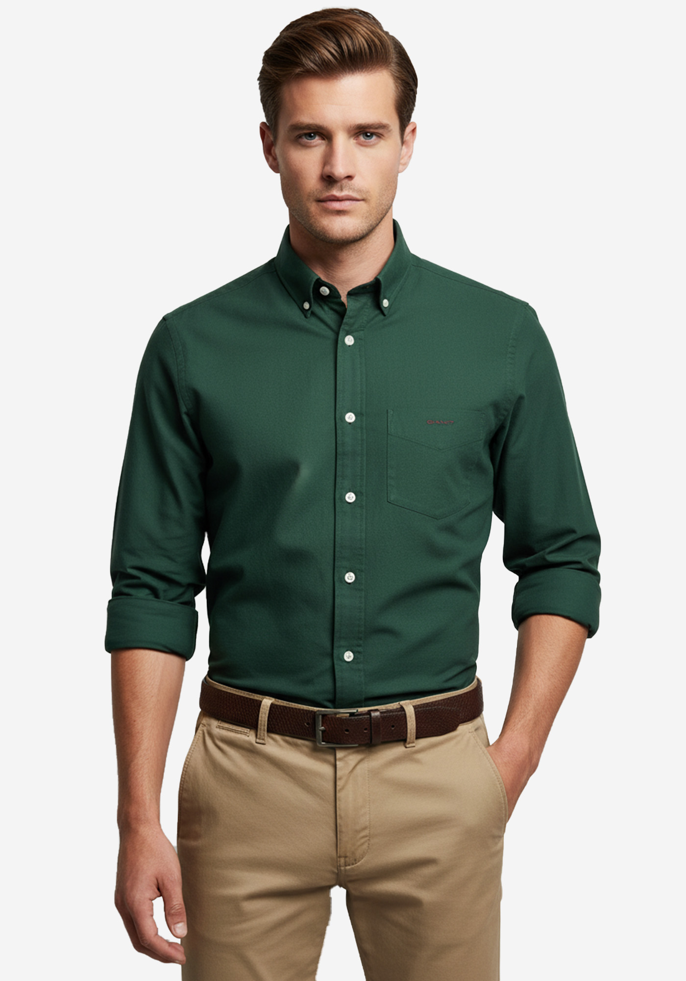 GANT Πουκάμισο της σειράς Flannel - 3250221 374 Tartan Green