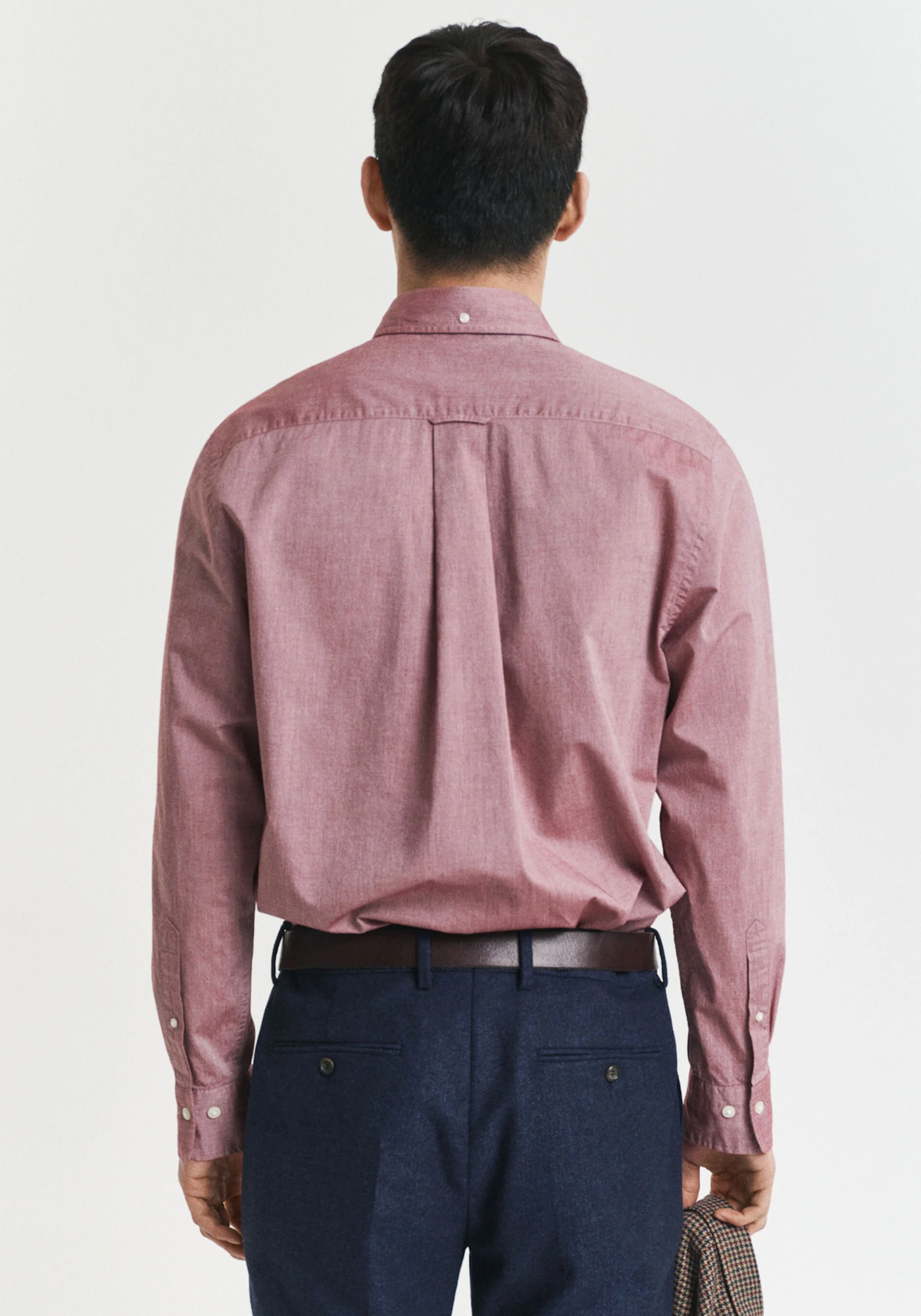 GANT Πουκάμισο της σειράς Poplin - 3000100 681 Plumped red melange