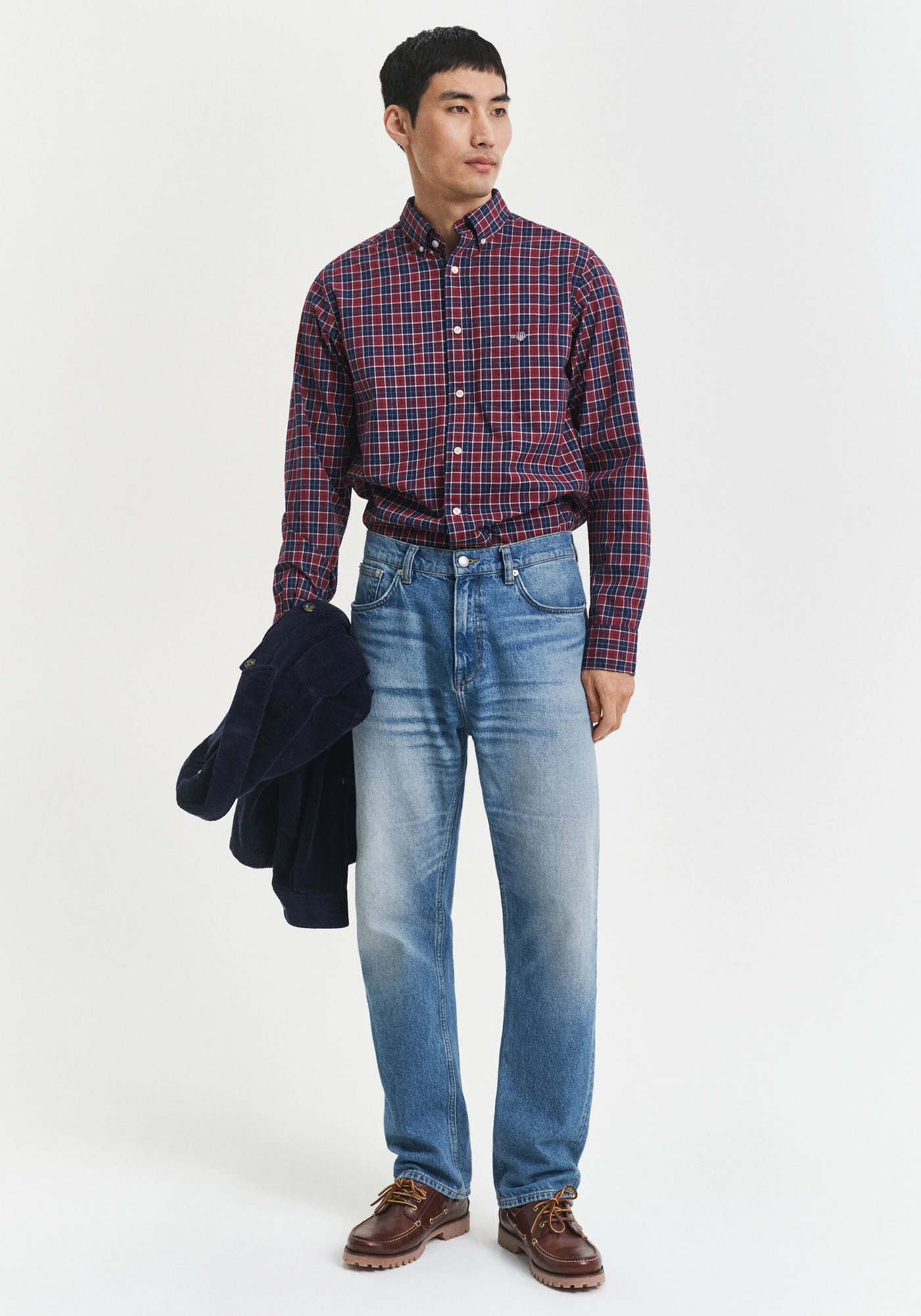 GANT Πουκάμισο της σειράς Poplin - 3250213 604 Plumped Red