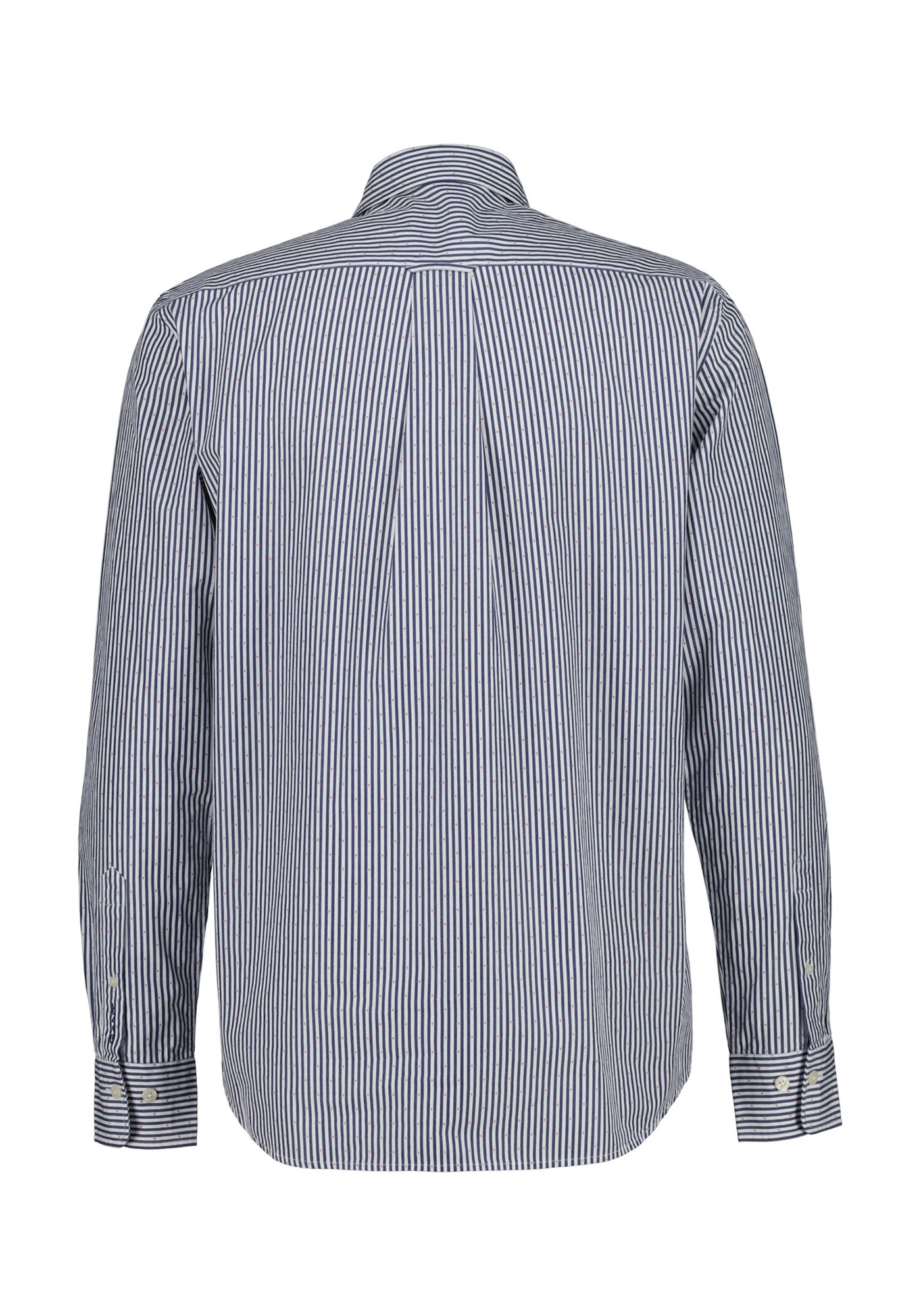 GANT Πουκάμισο Striped Poplin - 3260049 432 Blue