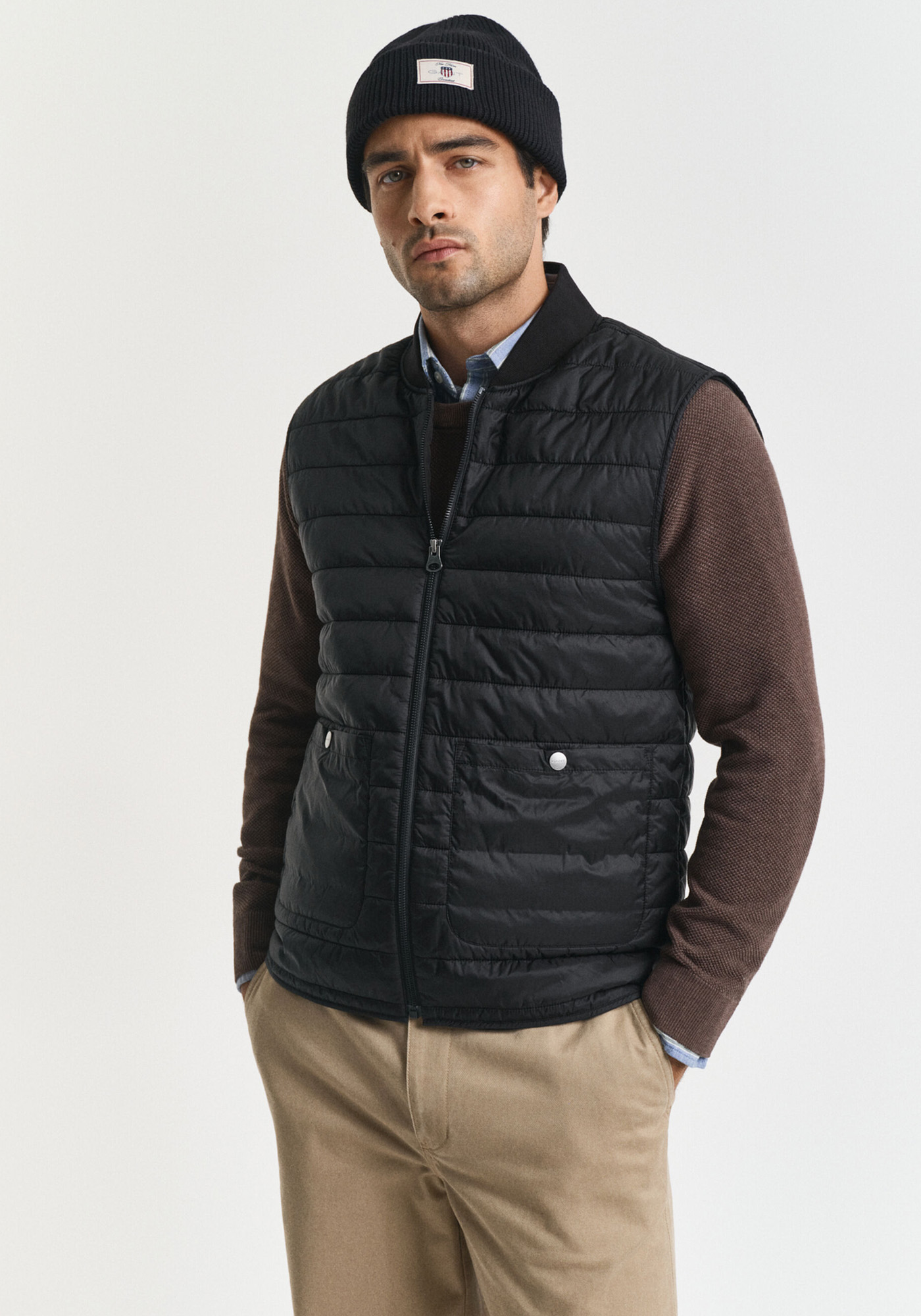 GANT Μπουφάν της σειράς Mid - 7006553 G0005 Black φωτογραφία