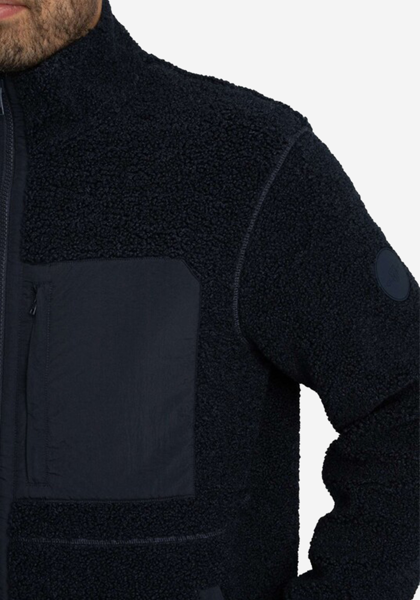 GANT Ζακέτα της σειράς Fleece - 2067087 433 Evening Blue φωτογραφία