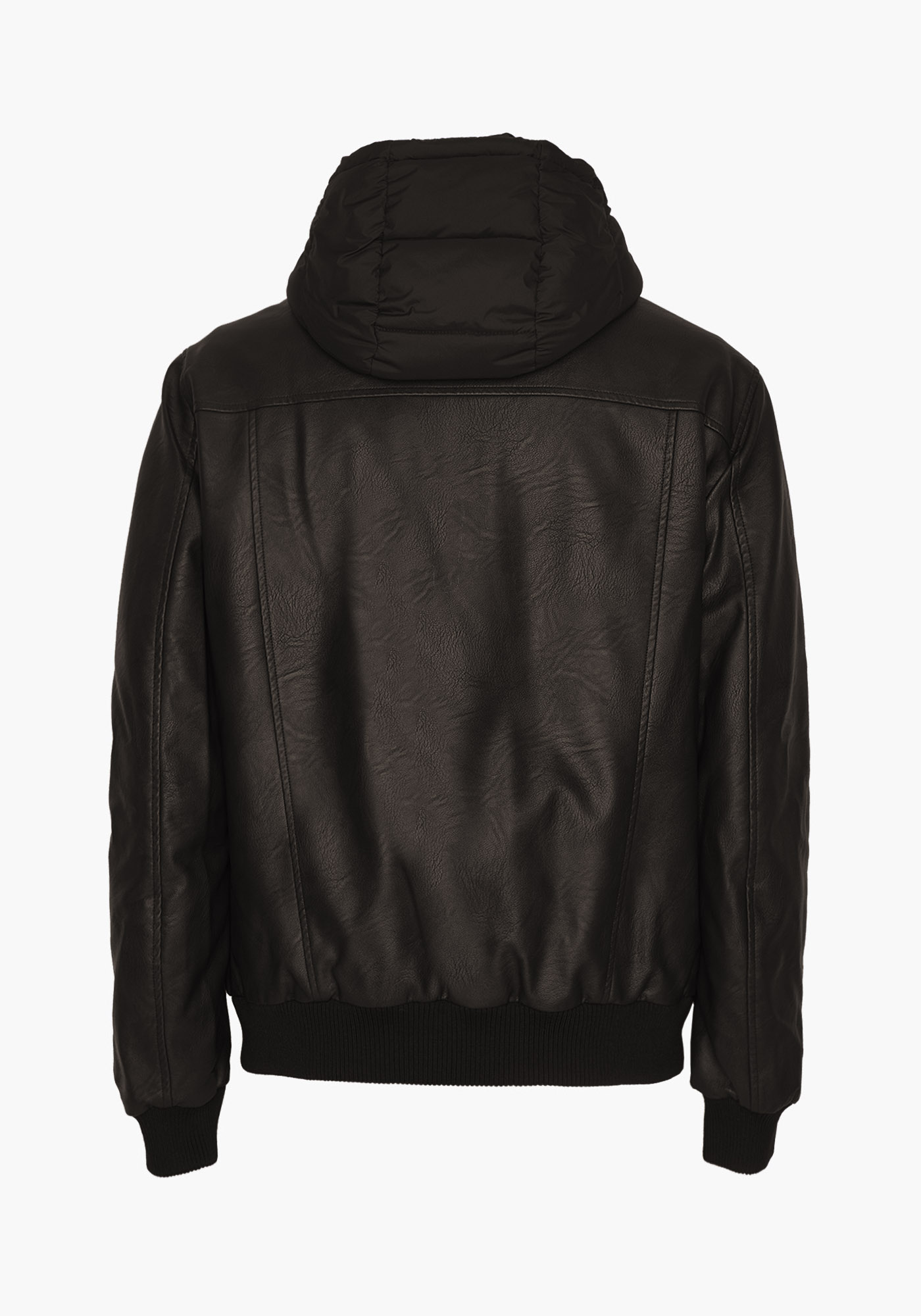 Hamaki-Ho Eco Leather της σειράς Bomber - GBI1583H Dark Brown φωτογραφία
