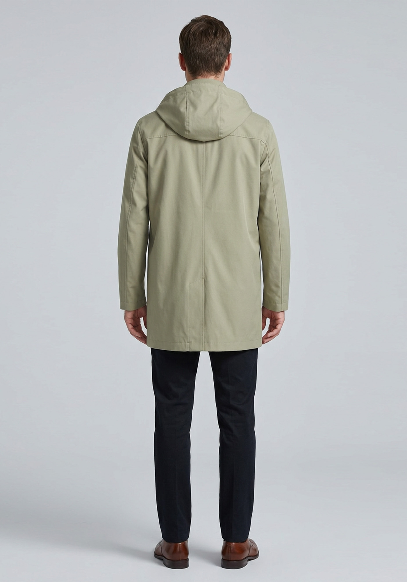 Geox Καπαρντίνα της σειράς Jacopo - M6520U T3336 F5241 Humus