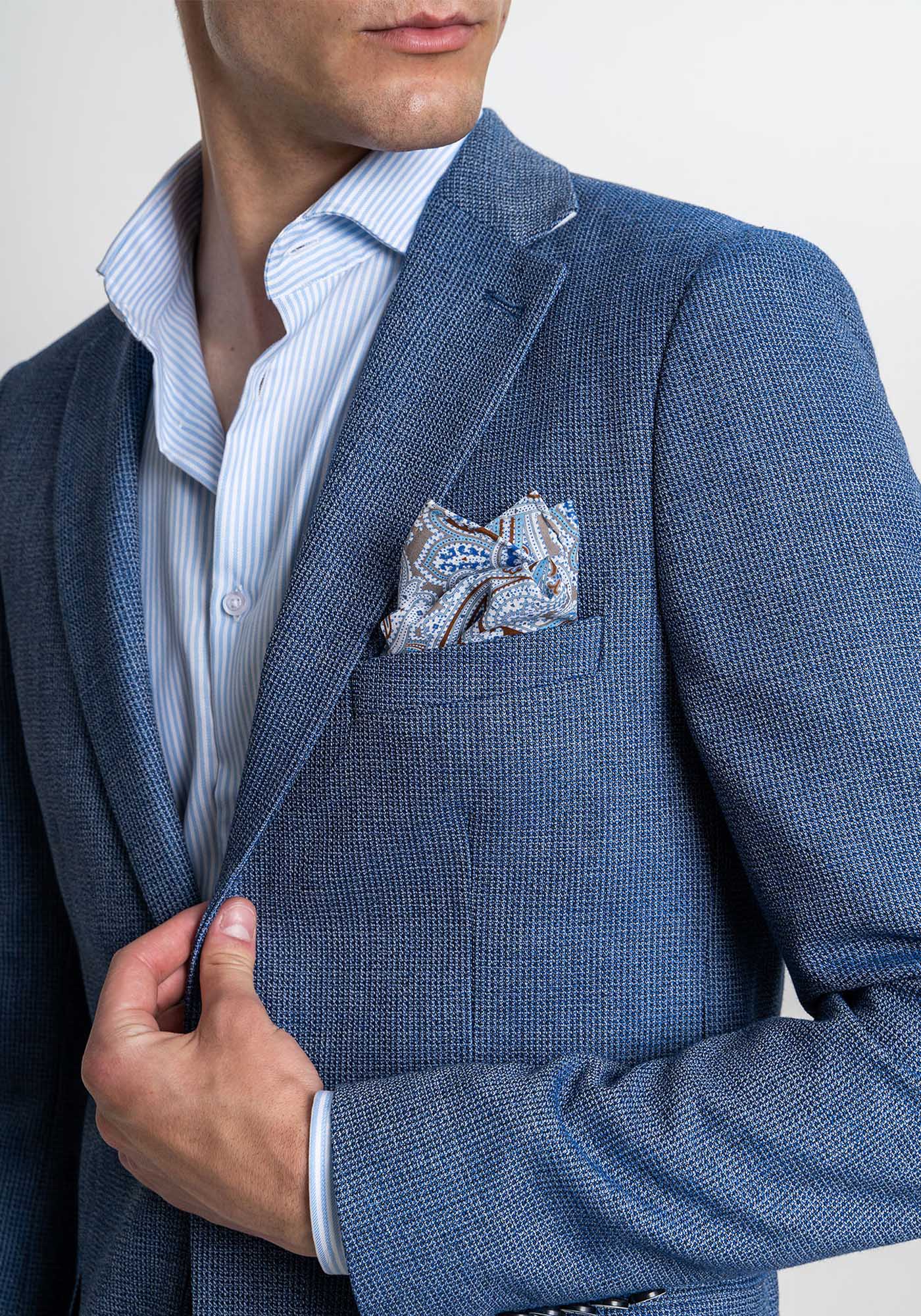 Monte Napoleone Σακάκι της σειράς Giacca - 231 71 8250 7229 3 Blue φωτογραφία