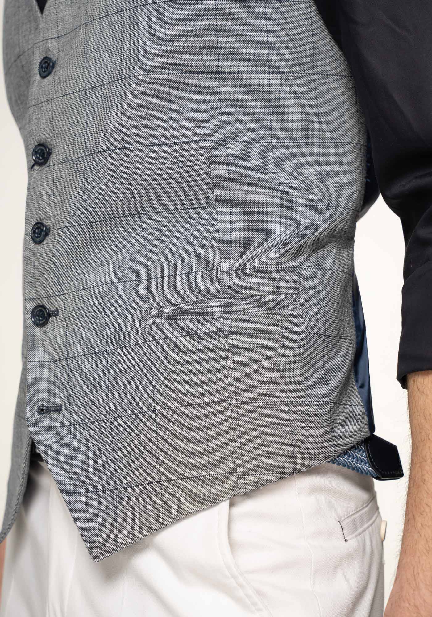 Monte Napoleone Γιλέκο της σειράς Gilet - 221 77 2950 7709 5 Grey