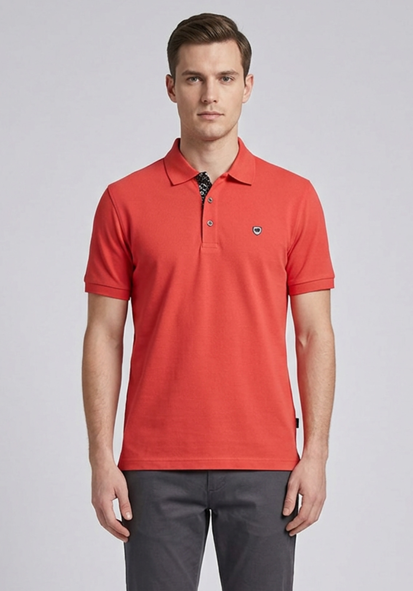 Men's Polo Shirts Guy Laroche Red