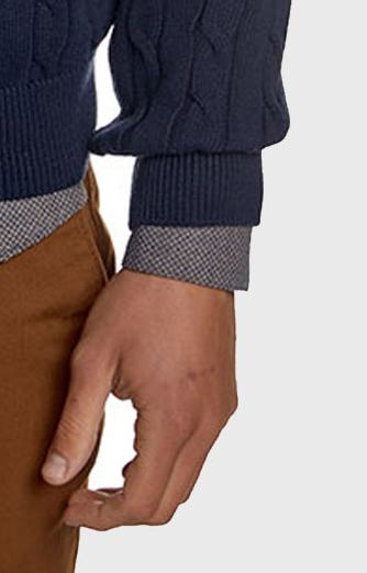 Guy Laroche Pullover της σειράς Knit Troyer - GL2229208 2 Blue