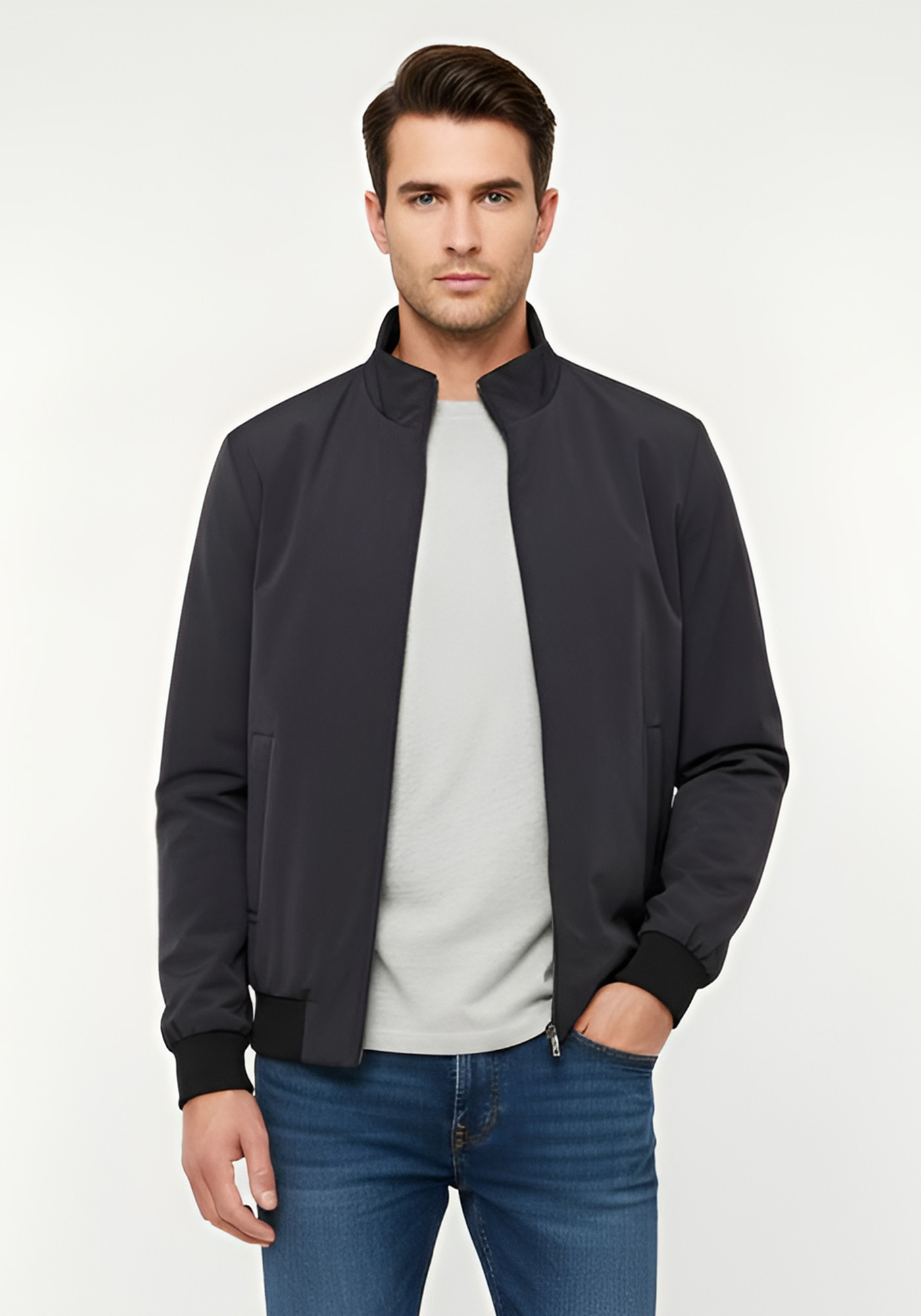 Guy Laroche Μπουφάν της σειράς Bomber - GLEW242977 2 Blue