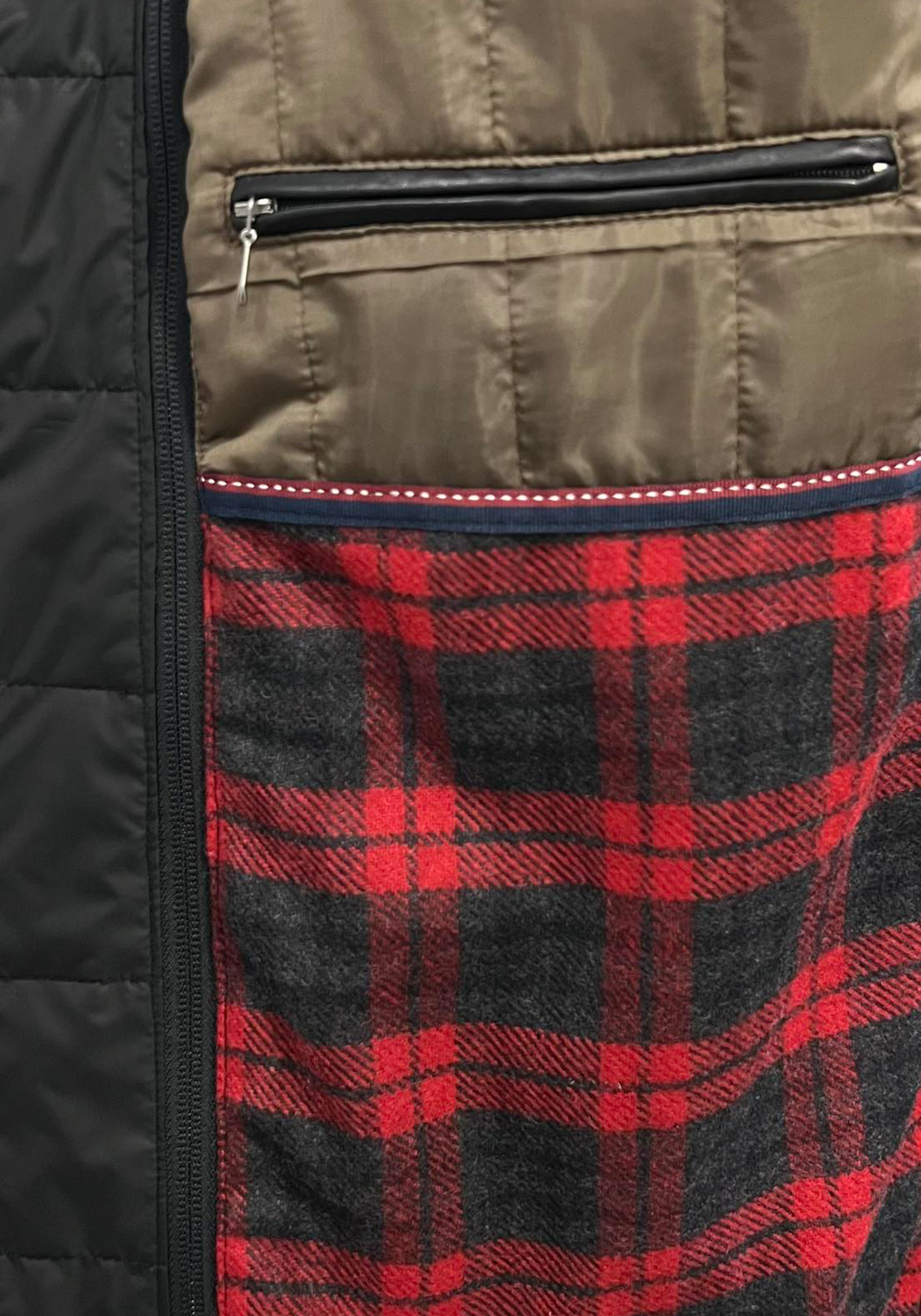 Guy Laroche Δερμάτινο Jacket της σειράς Racer - GL836 04 Black φωτογραφία