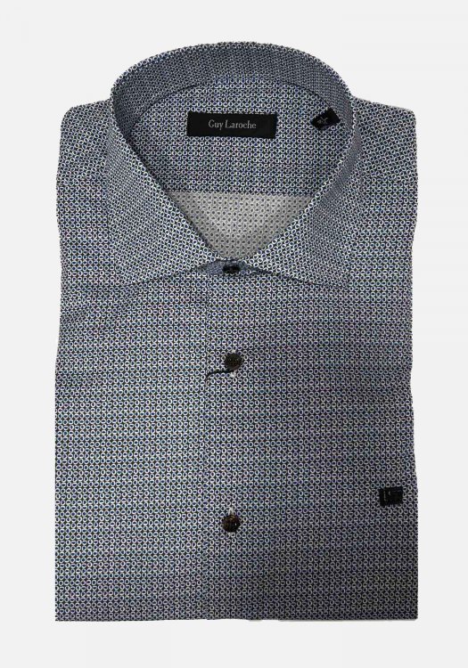 Guy Laroche Πουκάμισο της σειράς Basic - GLEW28715/ CL 1 Blue φωτογραφία