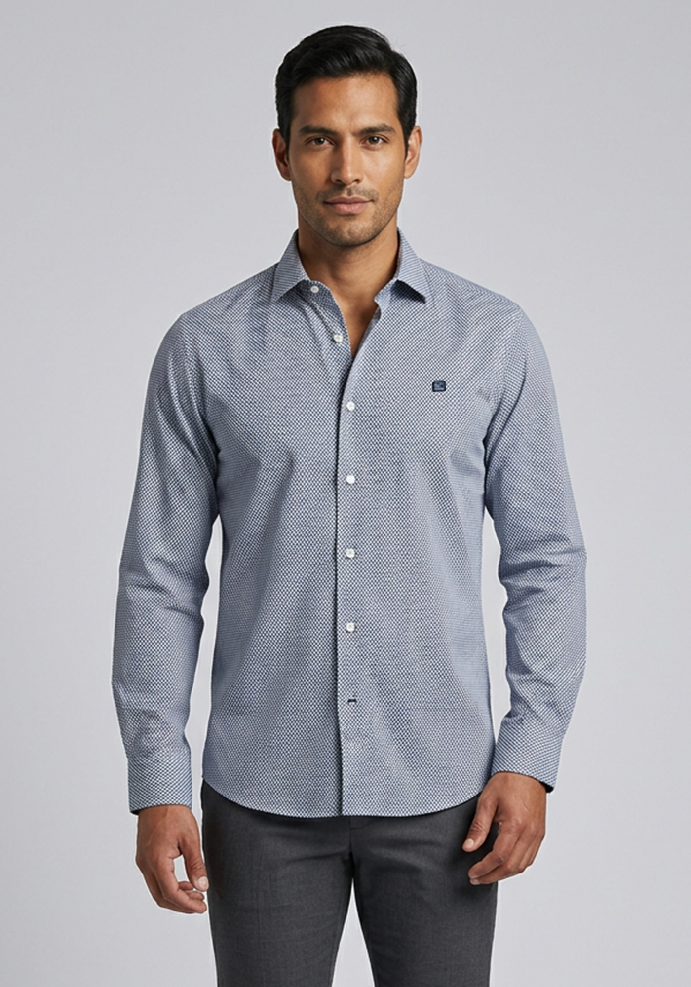 Guy Laroche Πουκάμισο της σειράς Burt - GLES18740 CL 1 Blue