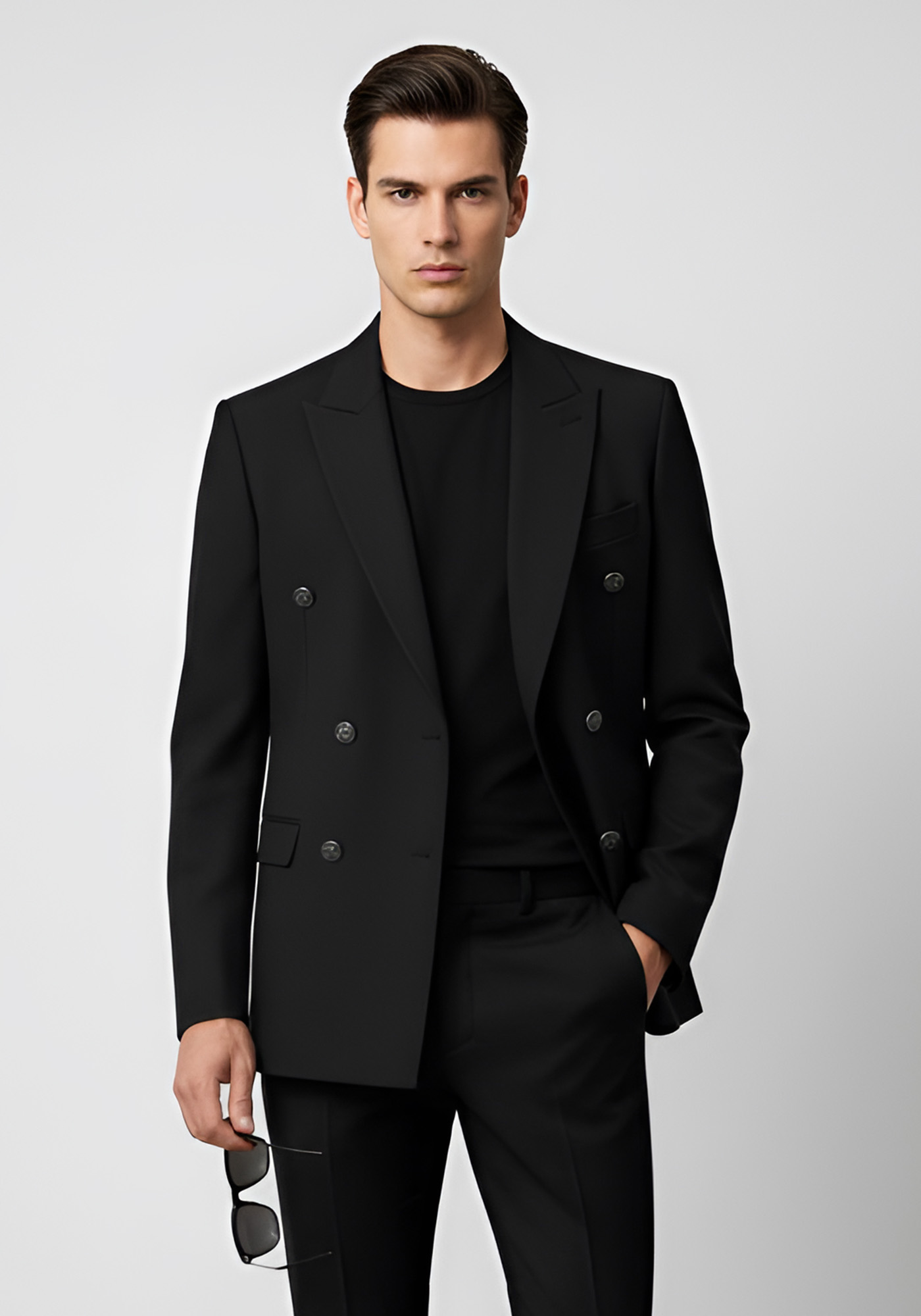 Guy Laroche Σταυρωτό Σακάκι της σειράς Double Breasted - GL2223239 10957 23 Black