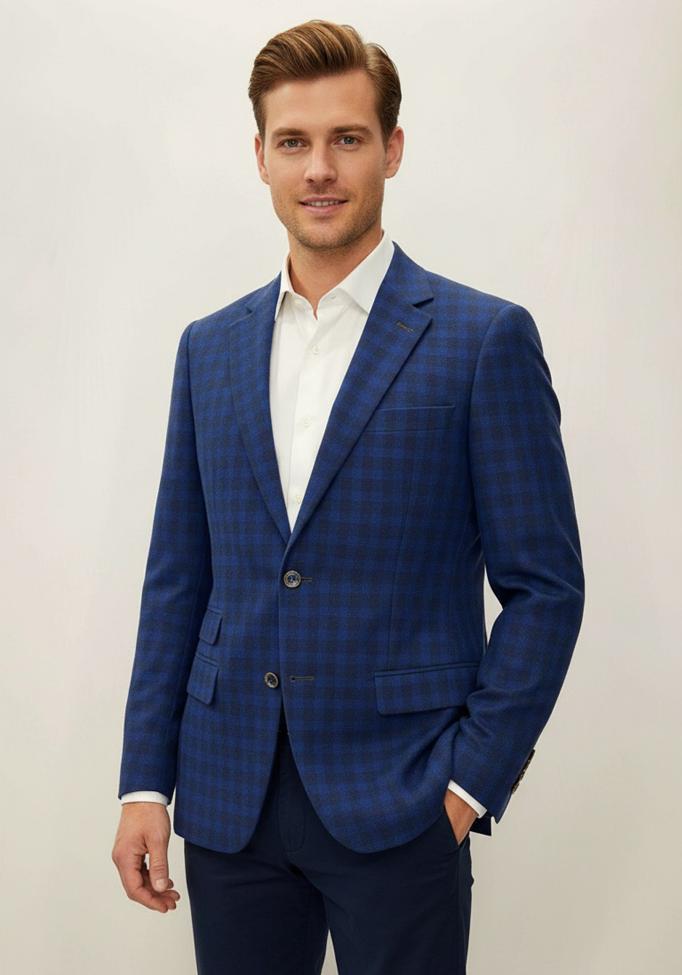 Guy Laroche Σακάκι της σειράς Blazer - GL0713216/10154 T 3 Plaid Blue