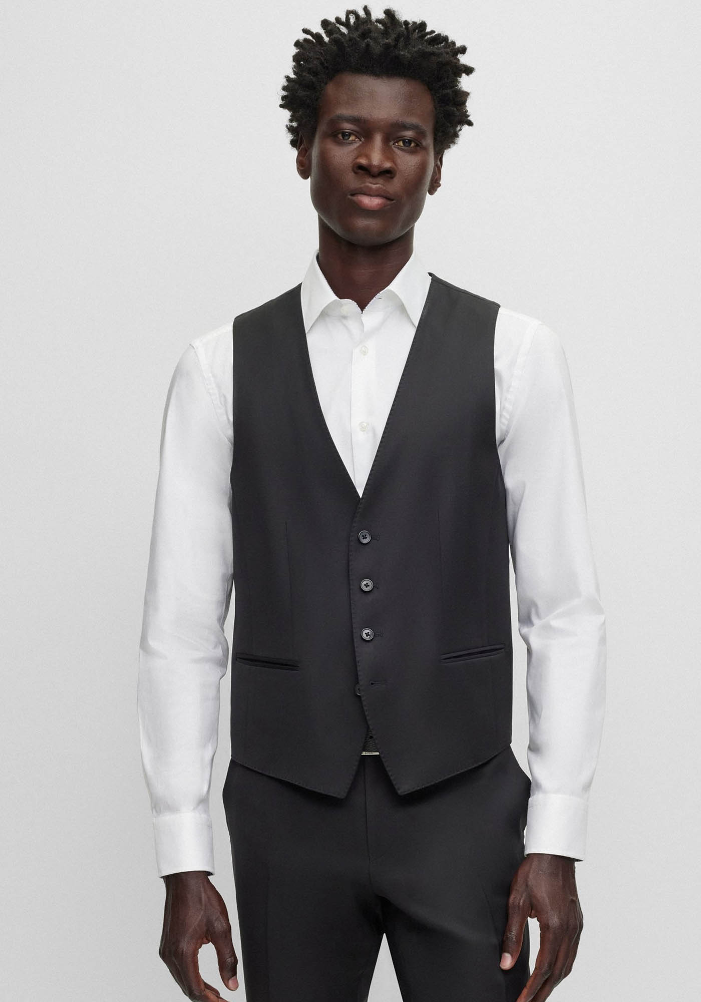 Boss BOSS Γιλέκο της σειράς H Huge - 50469160 001 Black