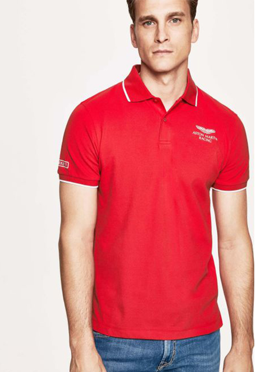 Slim Fit Hackett AMR Classic - Bright Red