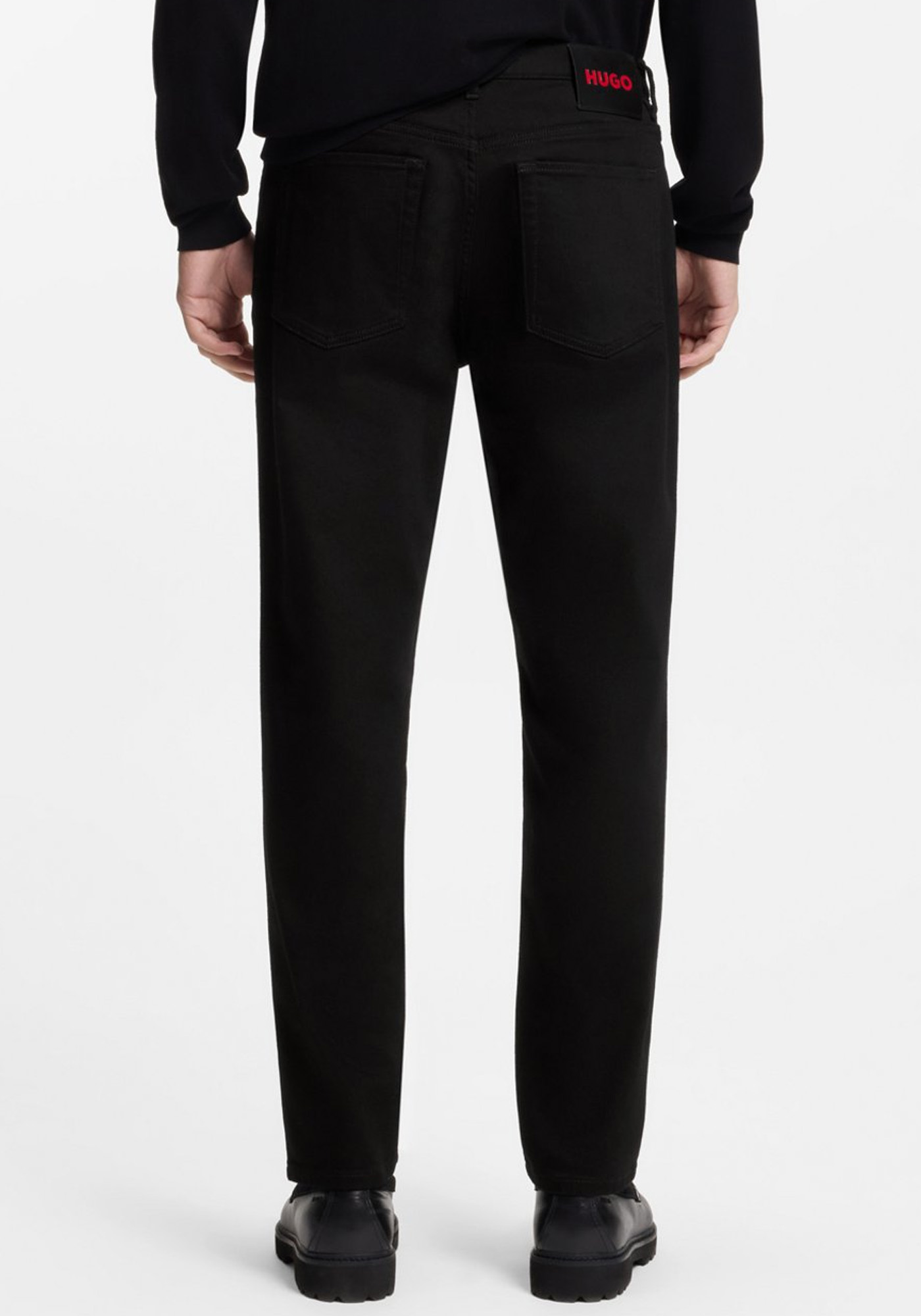 HUGO Jean Παντελόνι της σειράς HUGO 634 - 50554144 003 Black