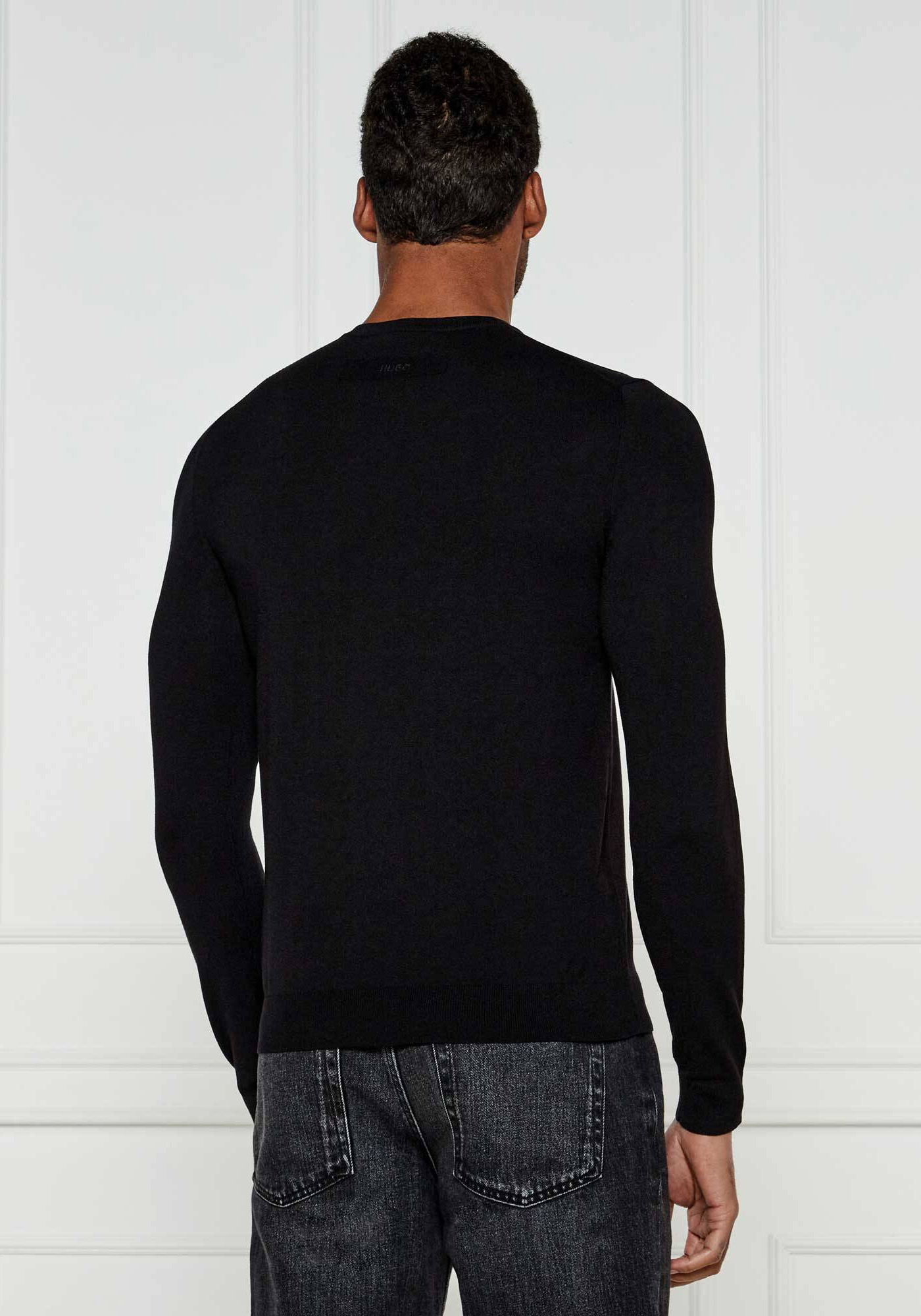 HUGO Pullover της σειράς San Cody - 50532074 001 Black