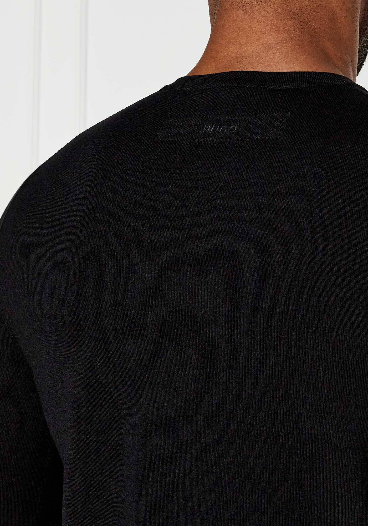 HUGO Pullover της σειράς San Cody - 50532074 001 Black