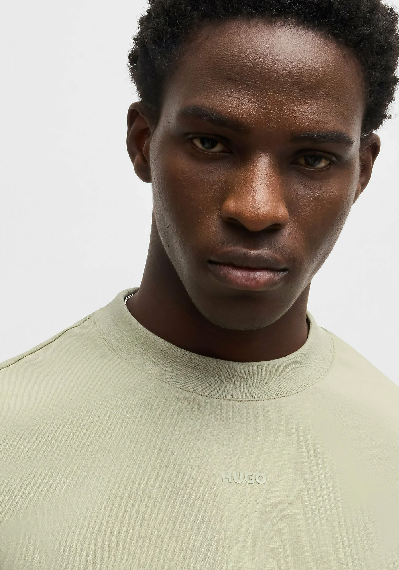 HUGO Κοντομάνικη T-shirt της σειράς Dapolino - 50488330 391 Open Green φωτογραφία