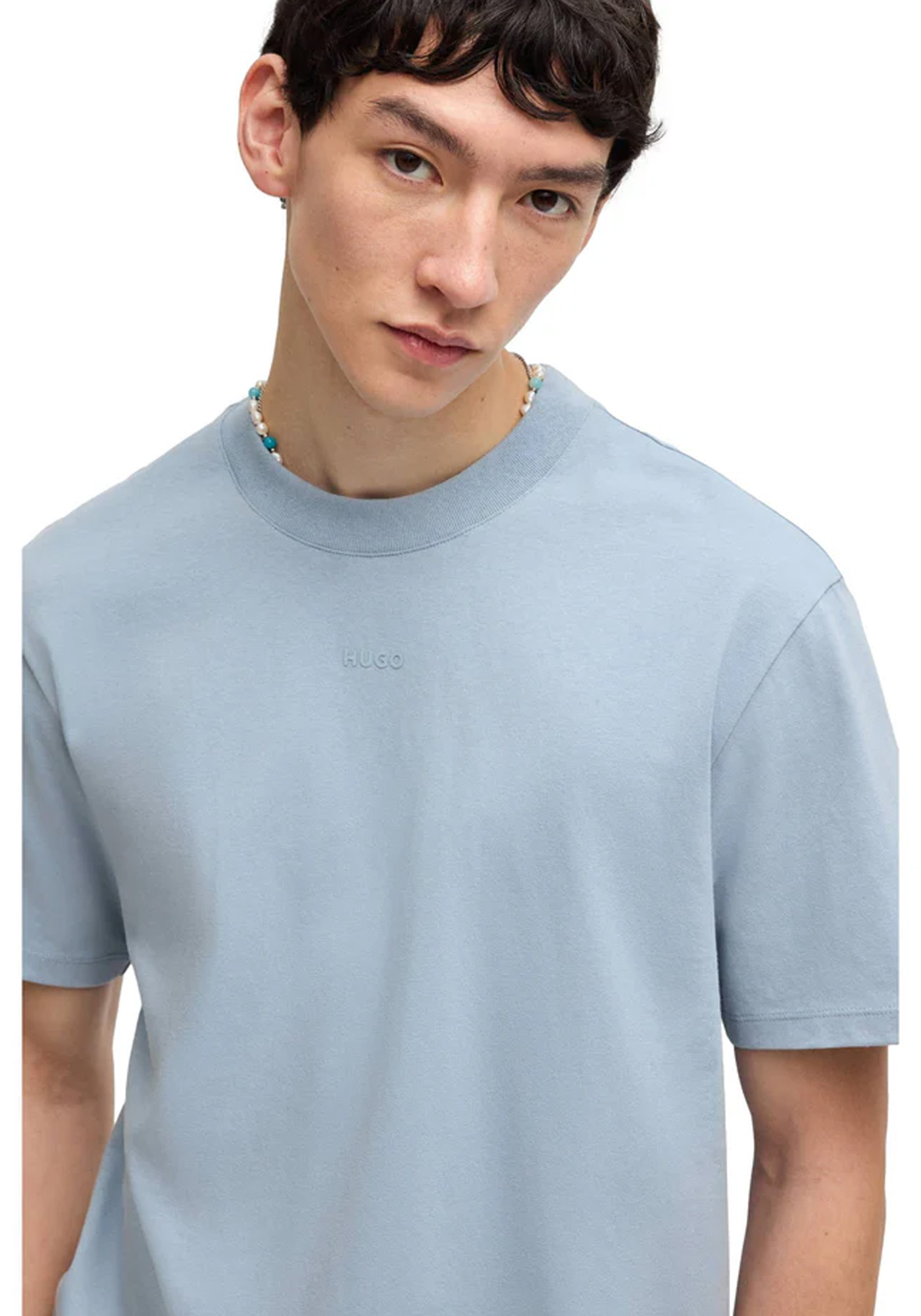 HUGO Κοντομάνικη T-shirt της σειράς Dapolino - 50488330 483 Open Blue