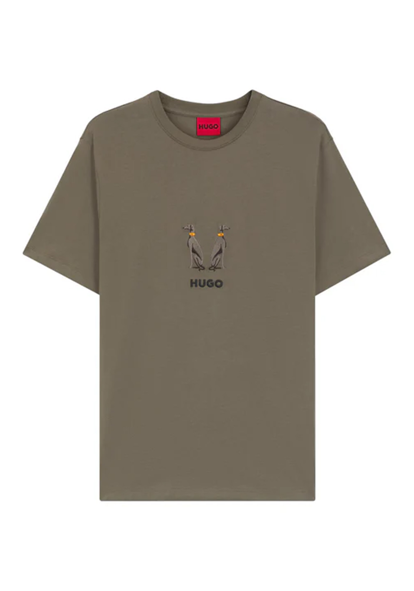 HUGO Κοντομάνικη T-shirt της σειράς Dugolini - 50549154 032 Grey
