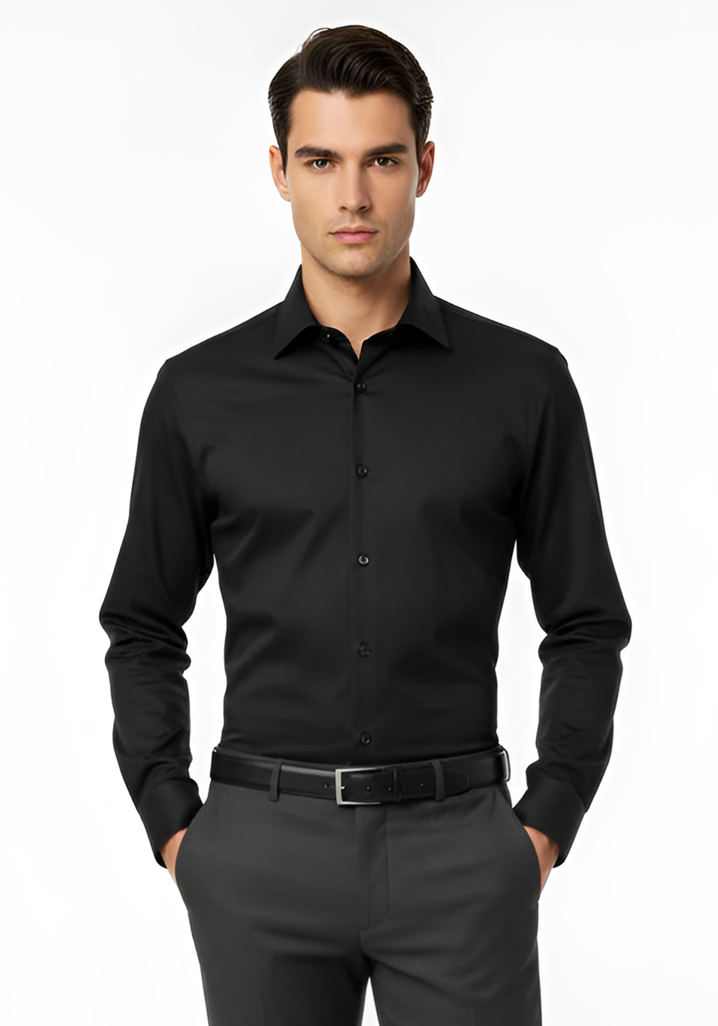 HUGO Πουκάμισο της σειράς Kason - 50482056 001 Black