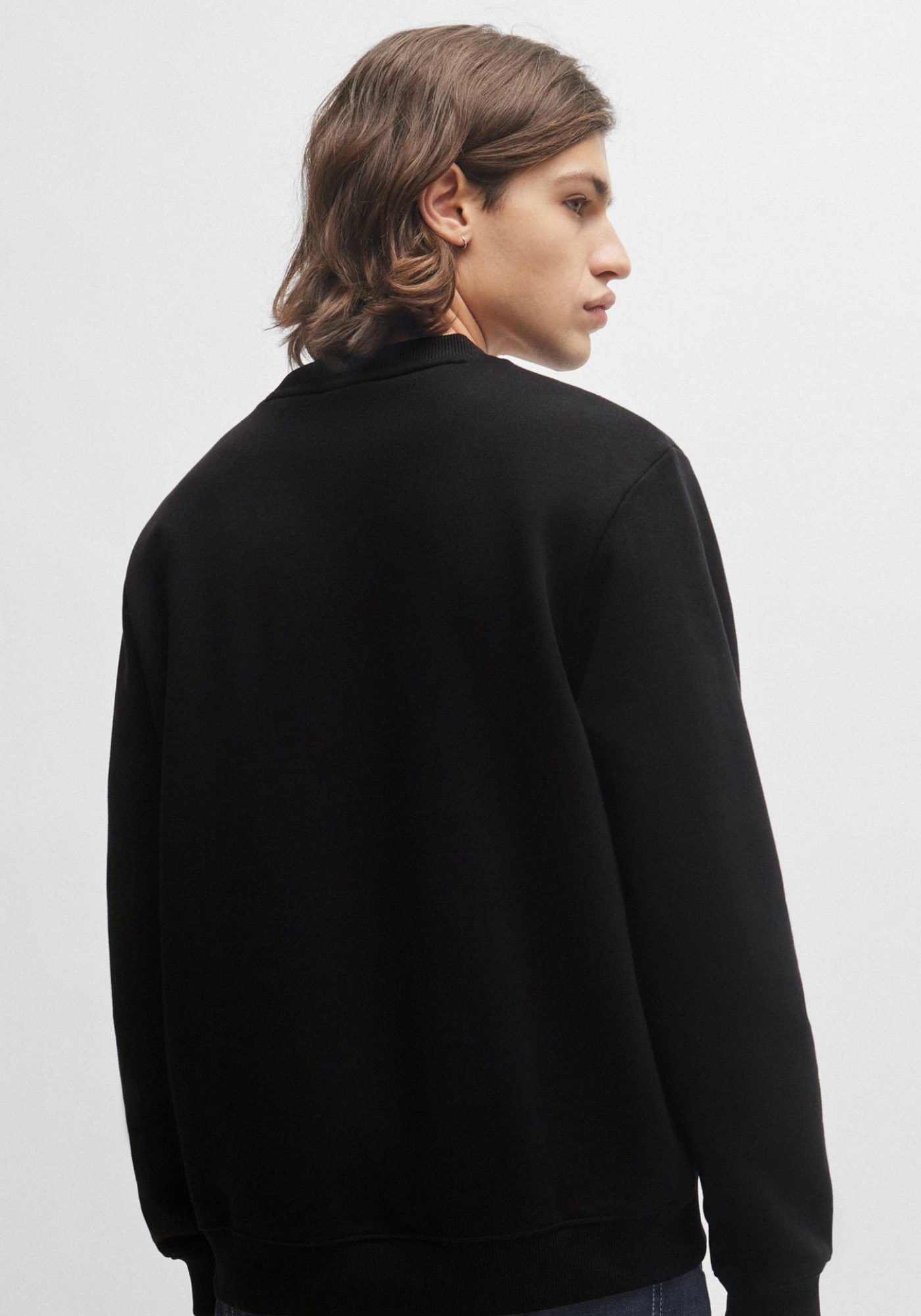 HUGO Φούτερ της σειράς Duragol222 - 50467944 001 Black