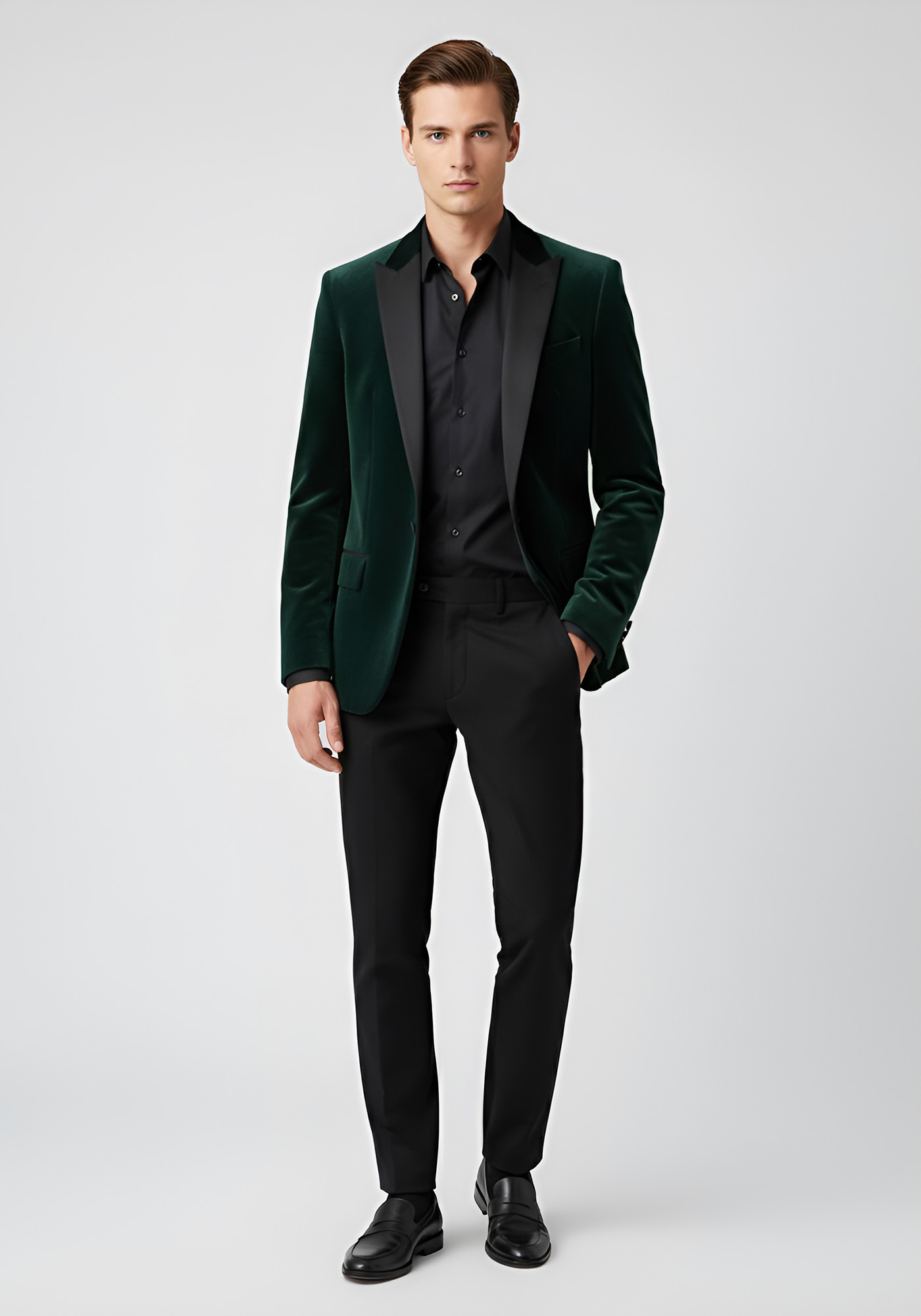 HUGO Σακάκι της σειράς Henry254E1X - 50549032 385 Dark Green