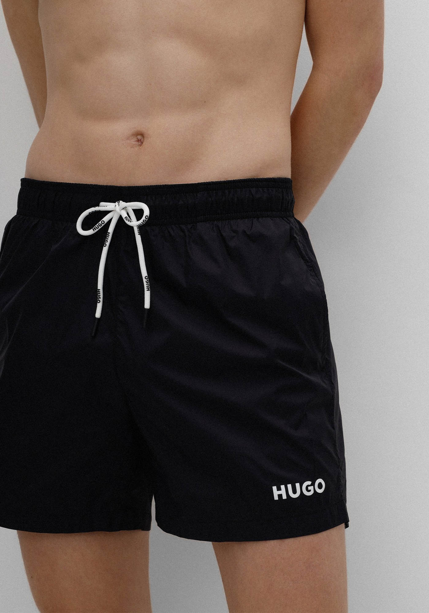 HUGO Μαγιό της σειράς Haiti - 50469312 001 Black φωτογραφία