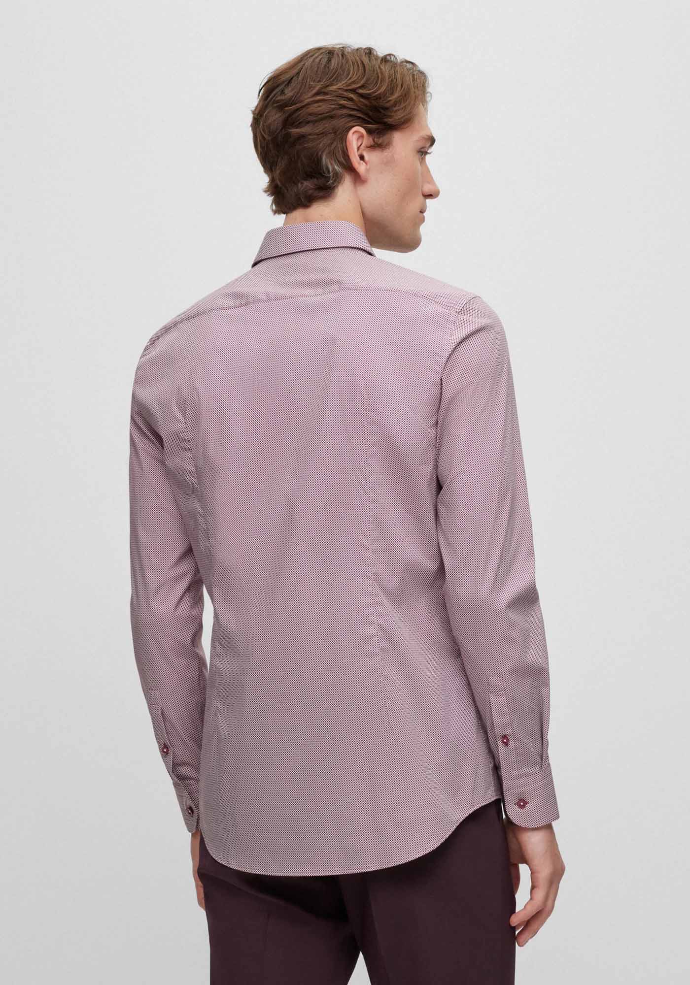 BOSS Πουκάμισο της σειράς H Hank - 50502751 602 Dark Red φωτογραφία