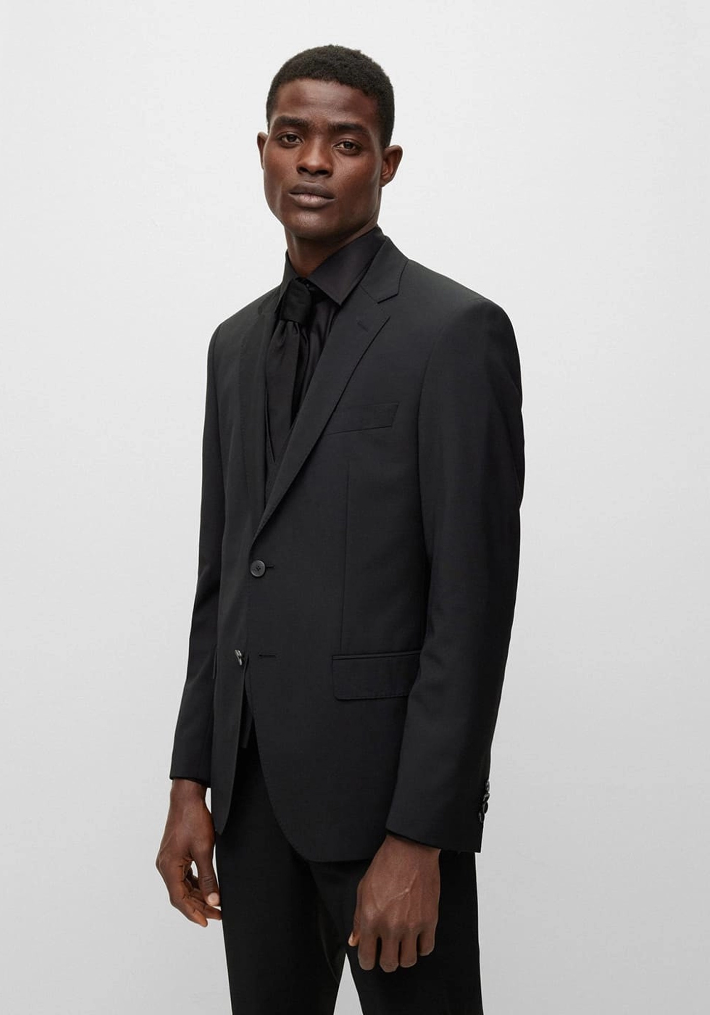BOSS 2 Pieces Κοστούμι της σειράς H Huge - 50469171 001 Black φωτογραφία