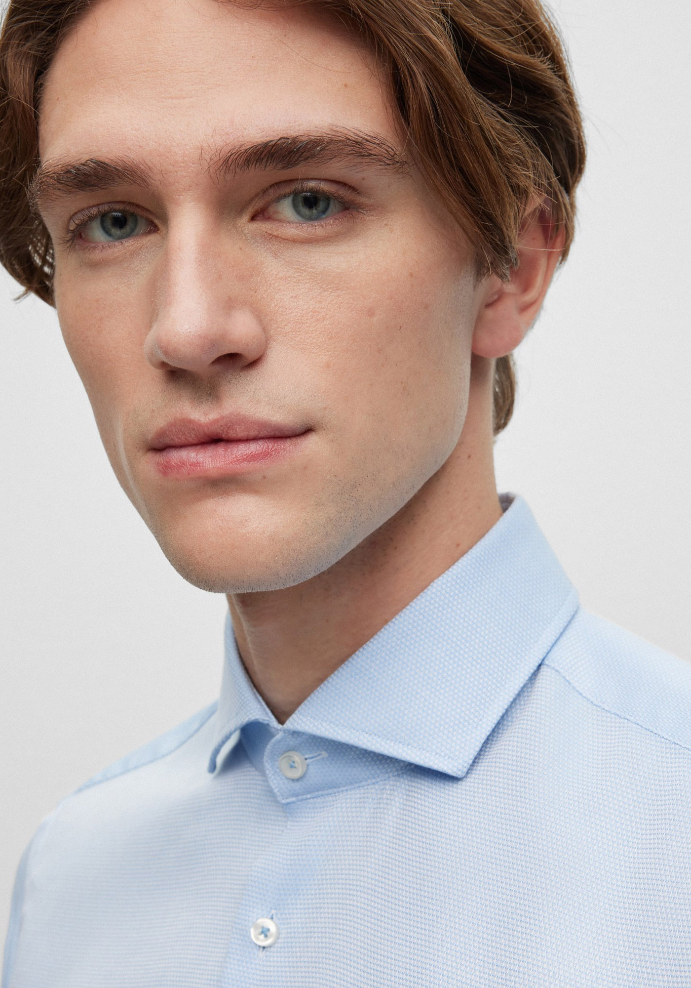 BOSS Πουκάμισο της σειράς H JOE - 50496698 450 Light Blue φωτογραφία