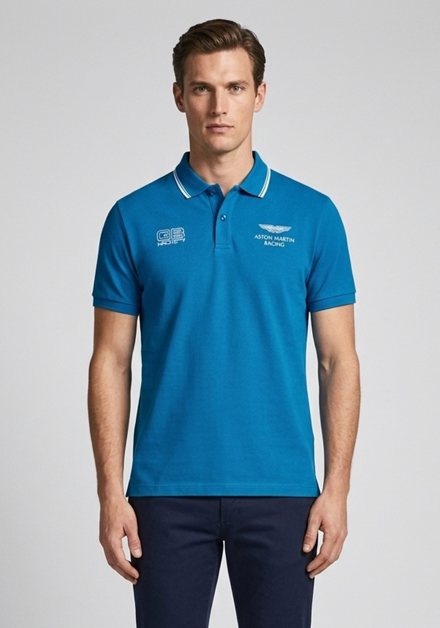 Hackett Μπλούζα Graph - HM561786 514 Blue
