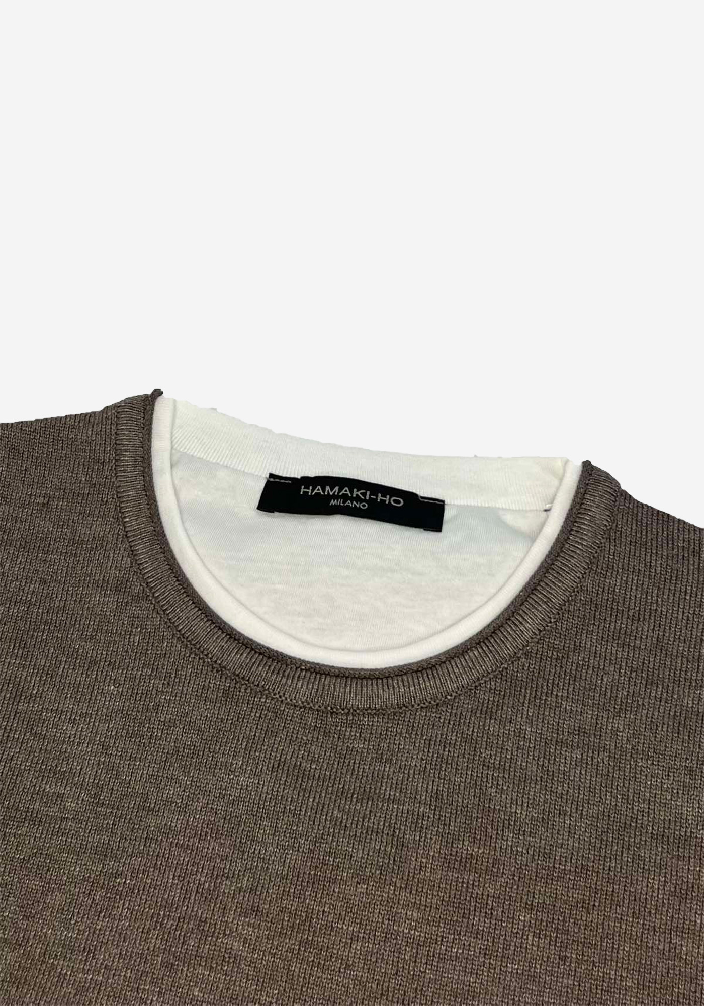 Hamaki Ho Pullover της σειράς Basic - MI3162H FME Brown